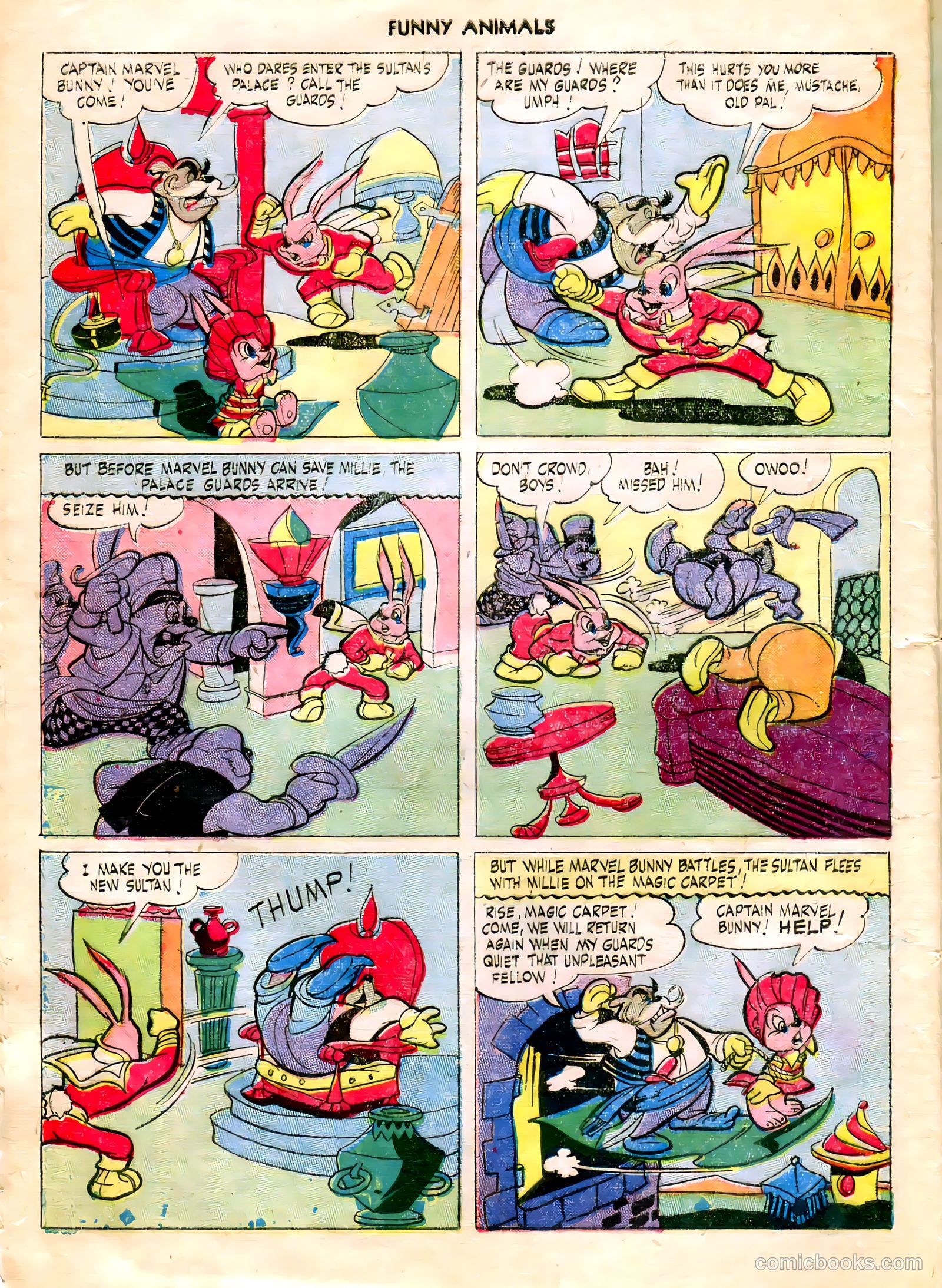 Fawcett's Funny Animals #27 — page 8 of 36