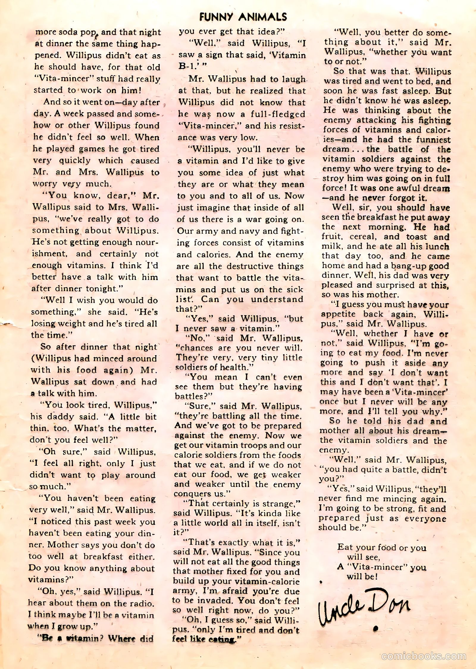 Fawcett's Funny Animals #27 — page 25 of 36
