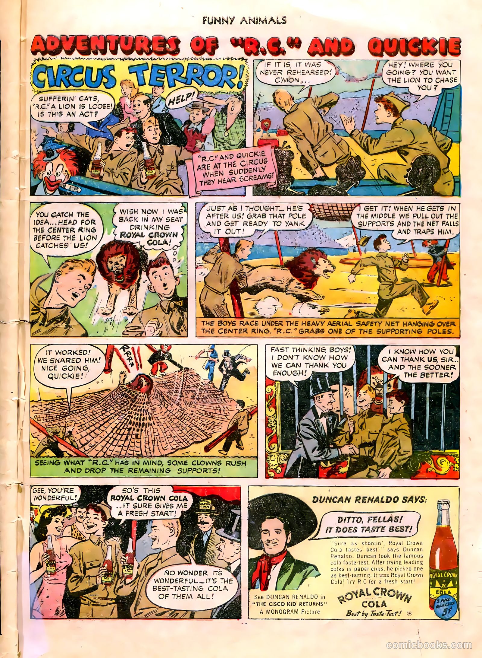 Fawcett's Funny Animals #27 — page 33 of 36