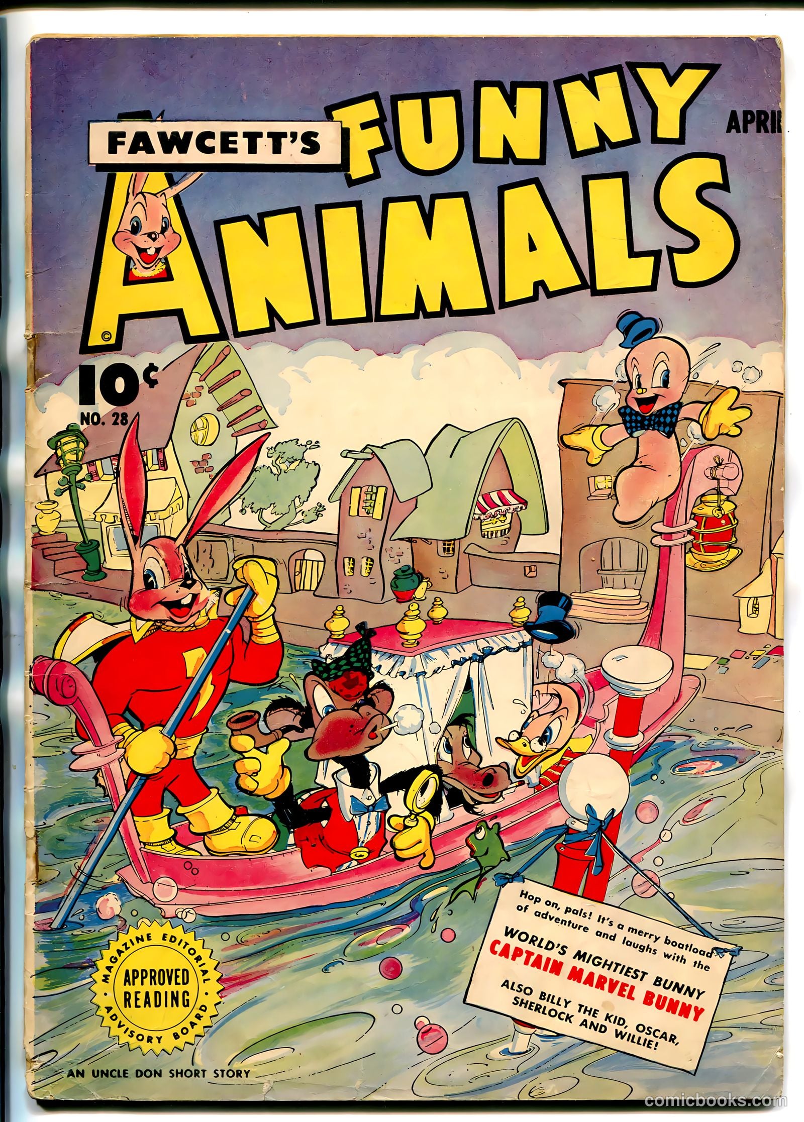 Fawcett's Funny Animals #28 — page 1 of 36