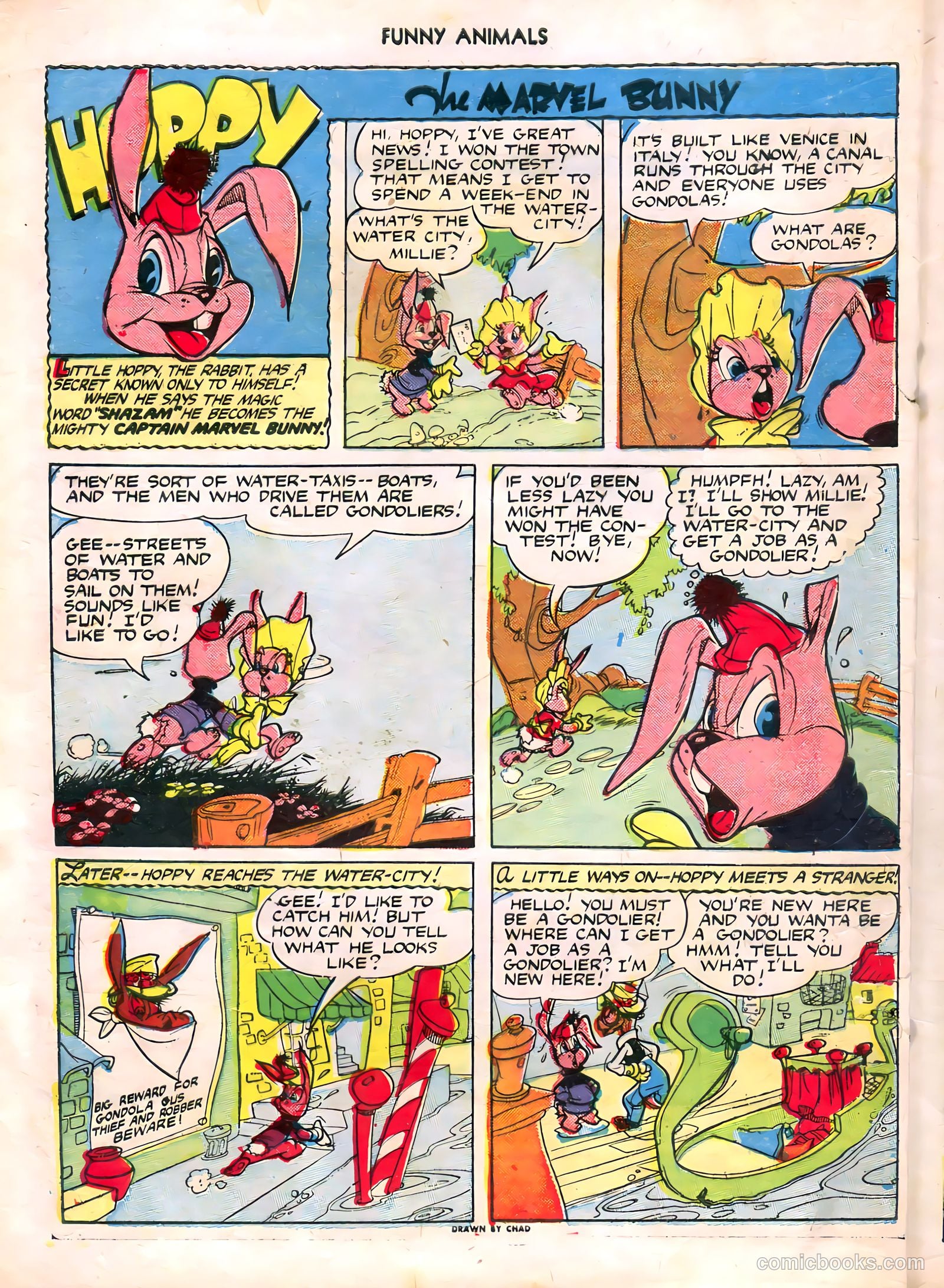 Fawcett's Funny Animals #28 — page 4 of 36