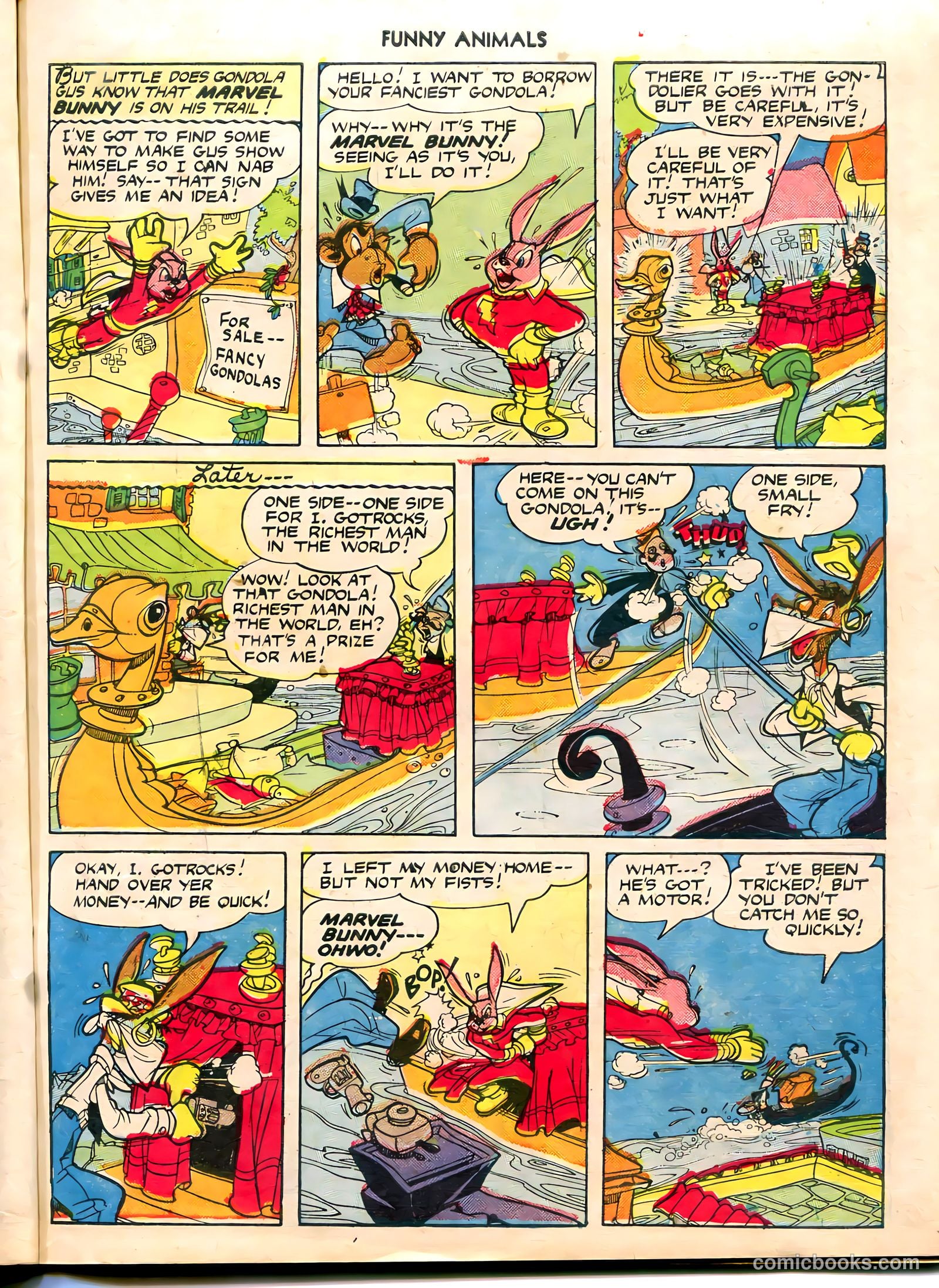 Fawcett's Funny Animals #28 — page 7 of 36