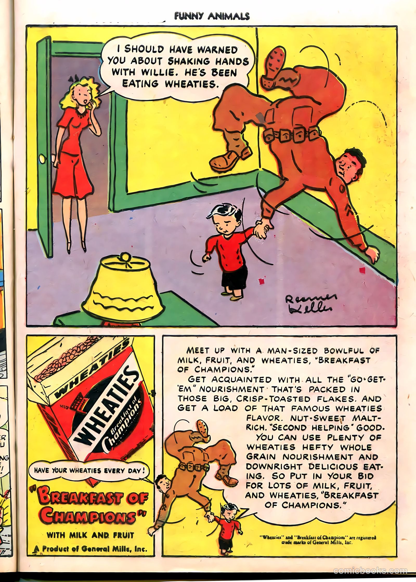 Fawcett's Funny Animals #28 — page 9 of 36