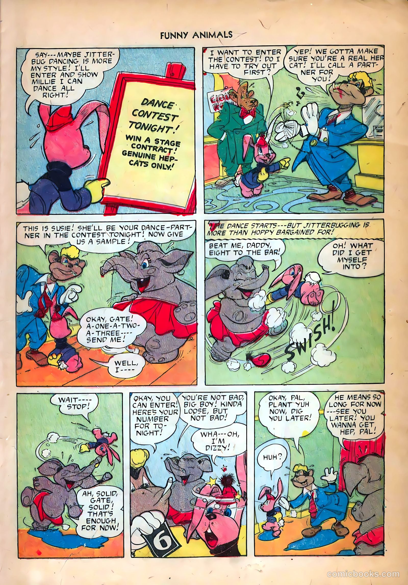 Fawcett's Funny Animals #29 — page 5 of 36