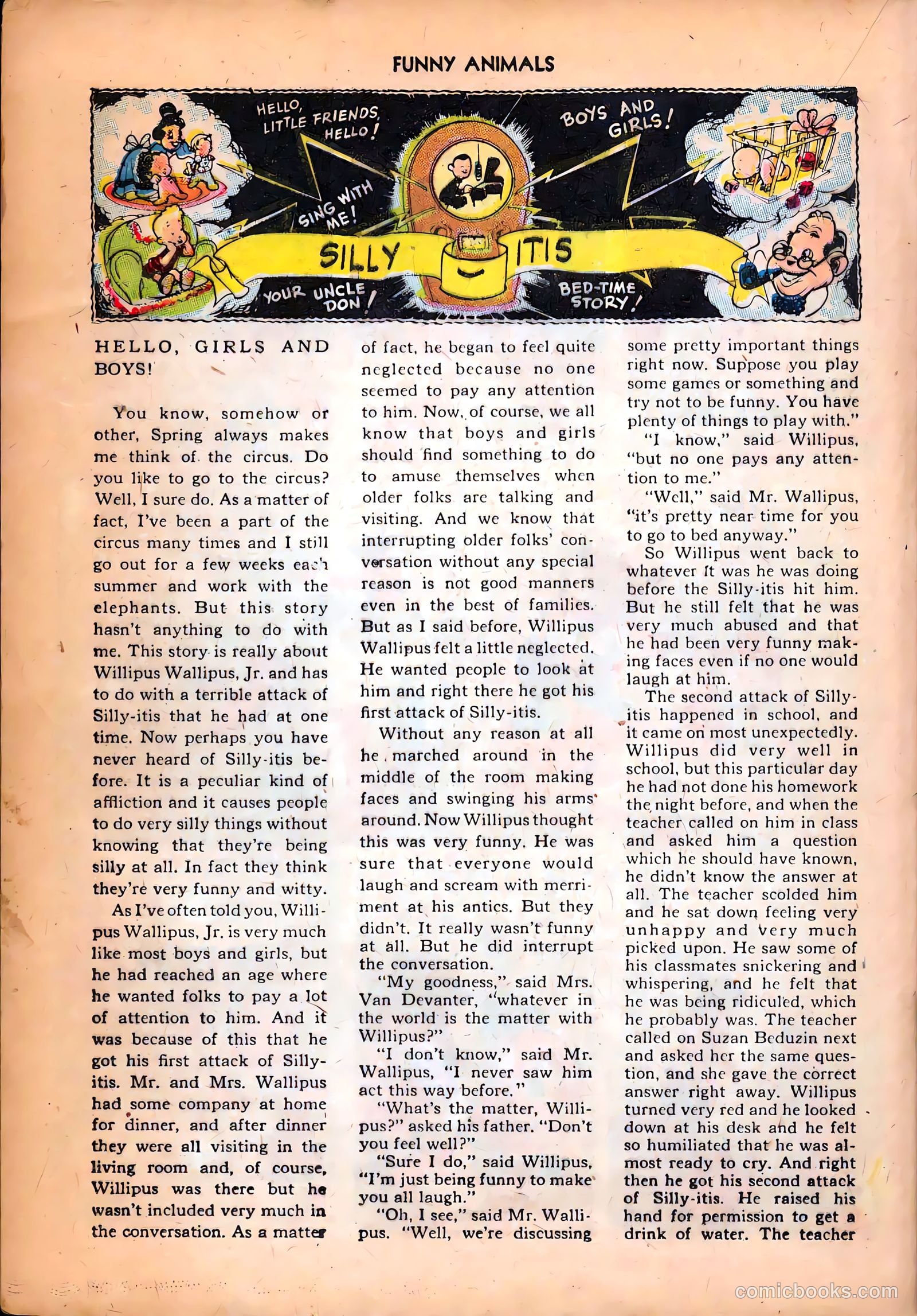 Fawcett's Funny Animals #29 — page 20 of 36