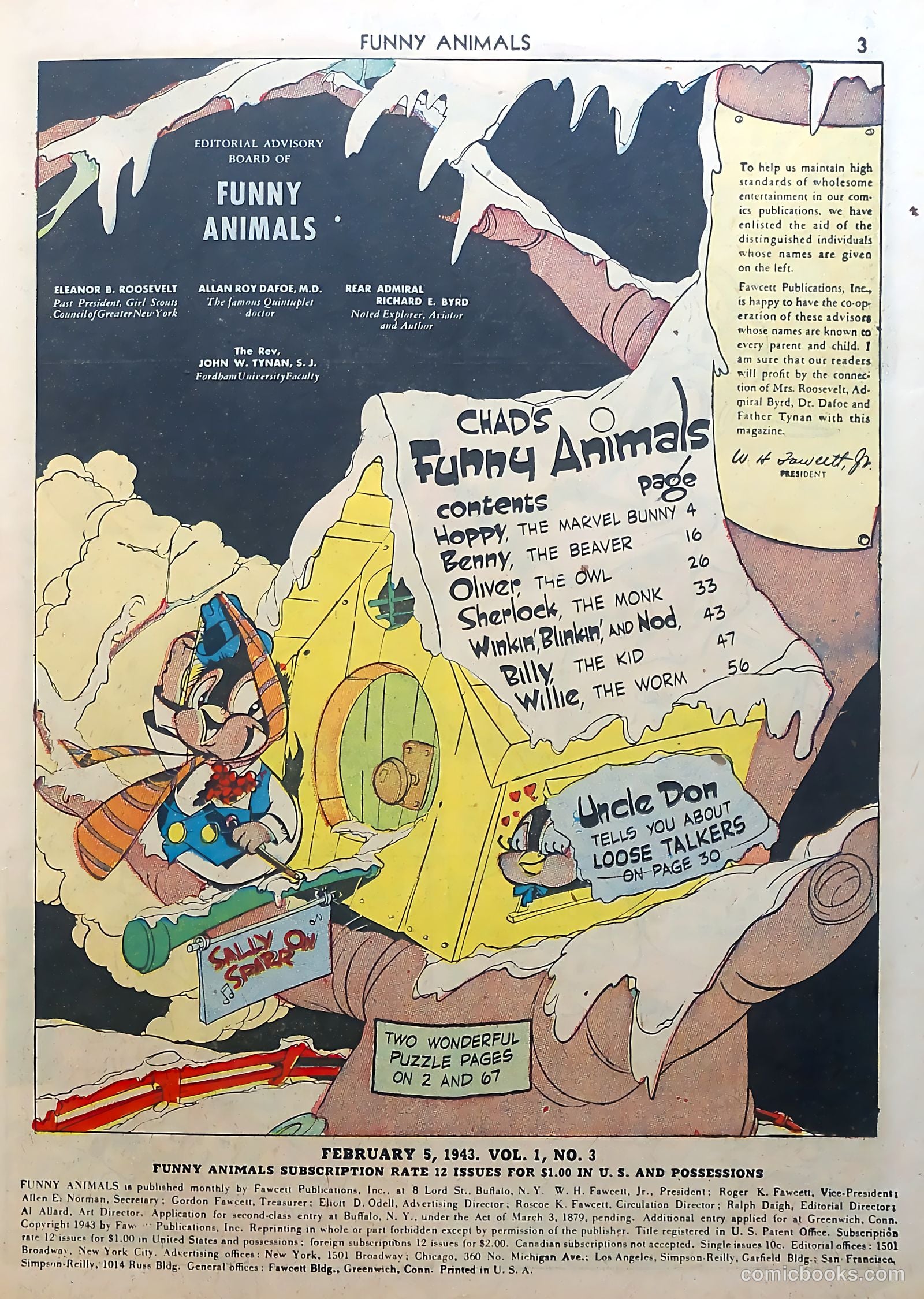 Fawcett's Funny Animals #3 — page 3 of 68