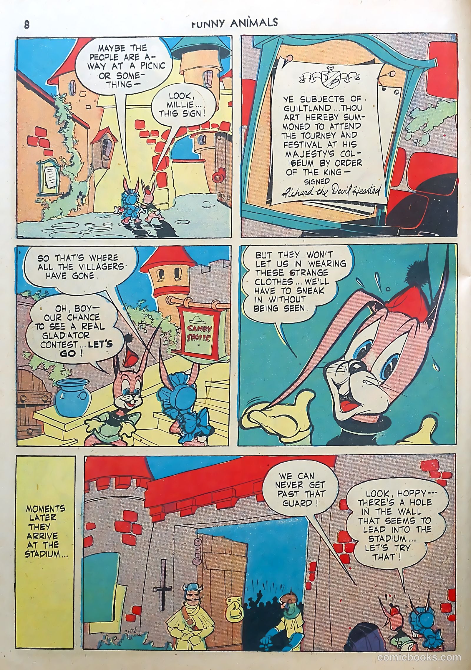 Fawcett's Funny Animals #3 — page 8 of 68