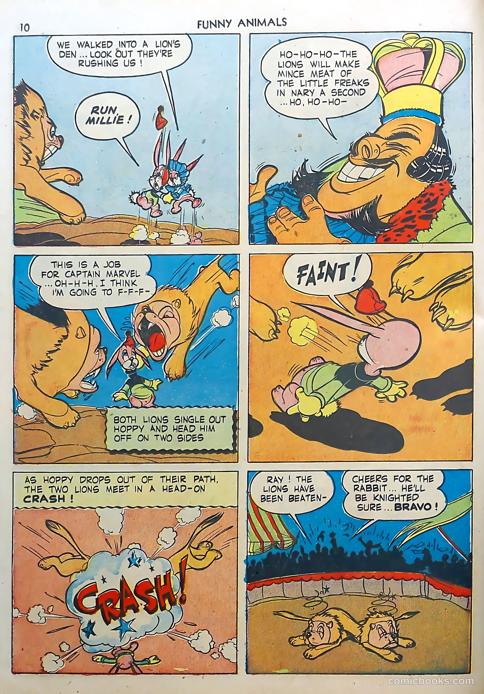 Fawcett's Funny Animals #3 — page 10 of 68