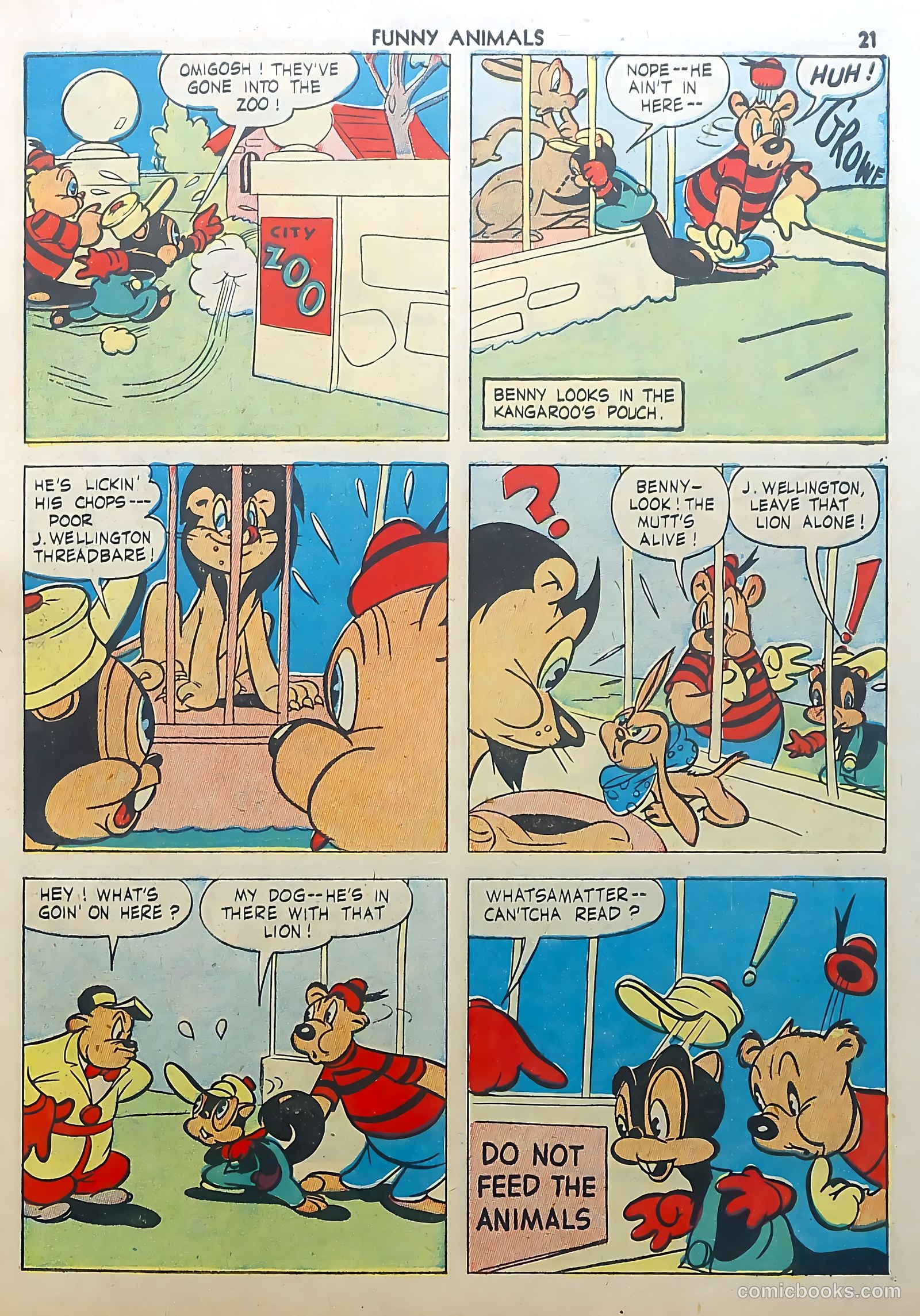 Fawcett's Funny Animals #3 — page 21 of 68