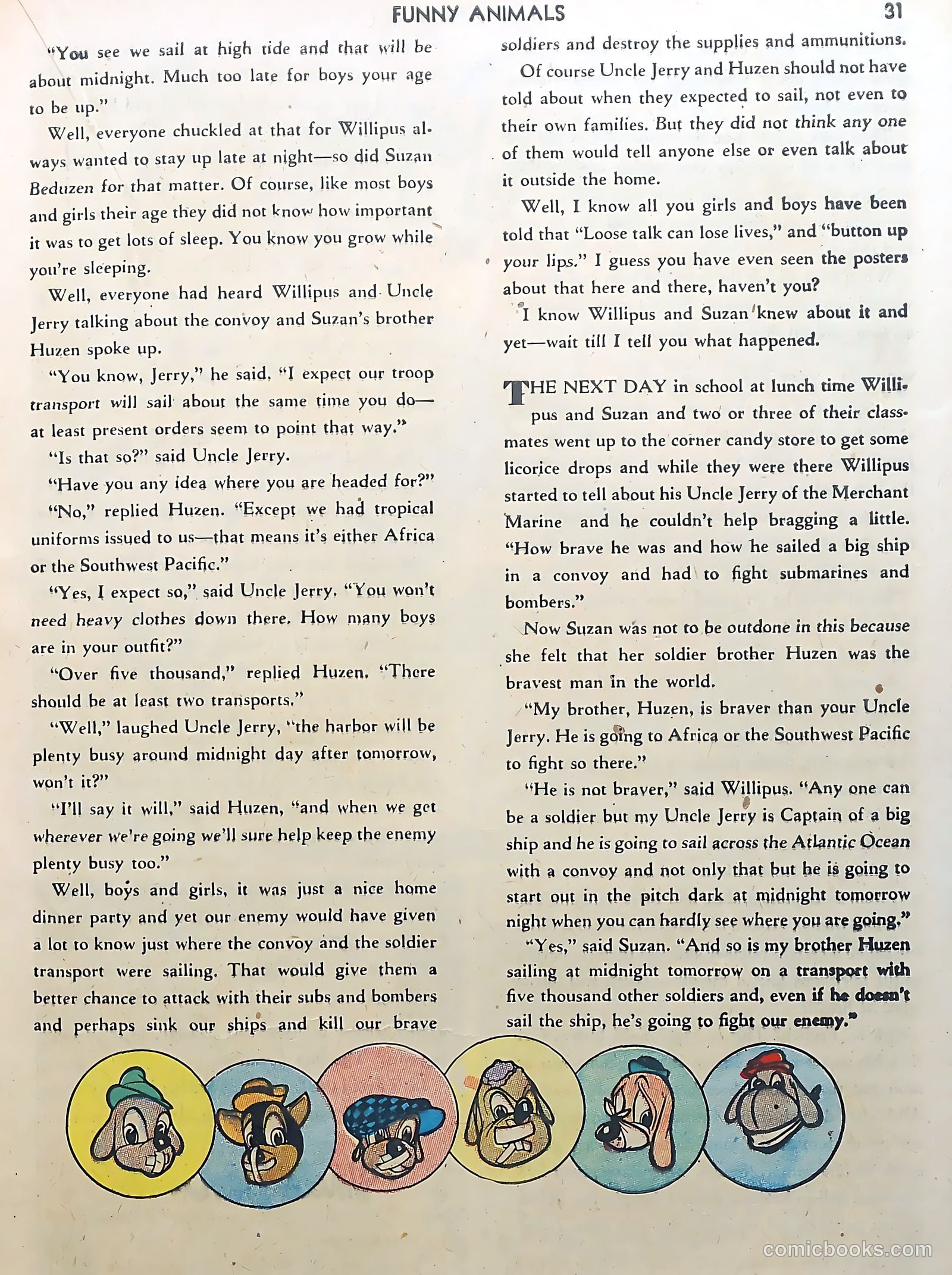Fawcett's Funny Animals #3 — page 31 of 68