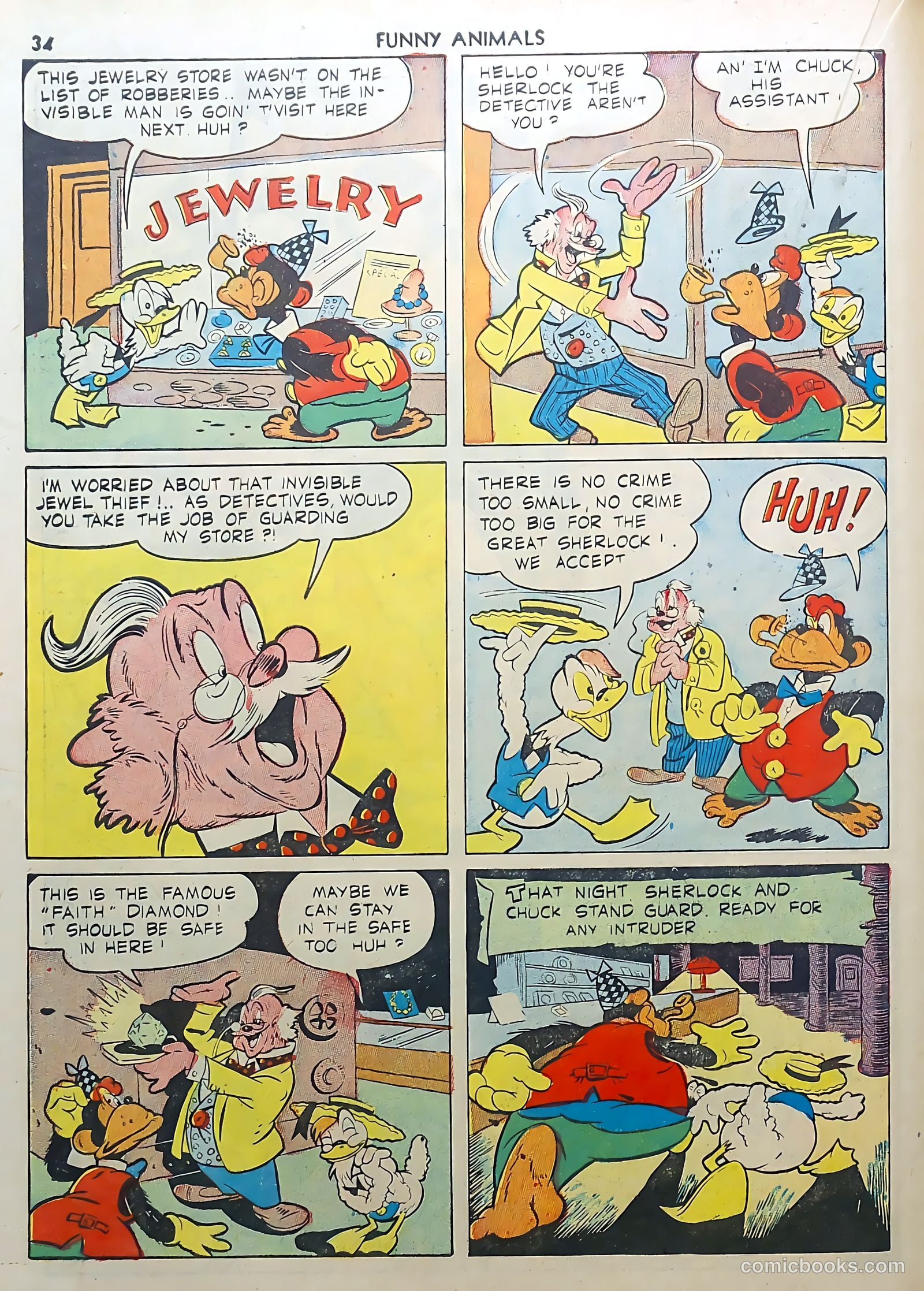 Fawcett's Funny Animals #3 — page 34 of 68