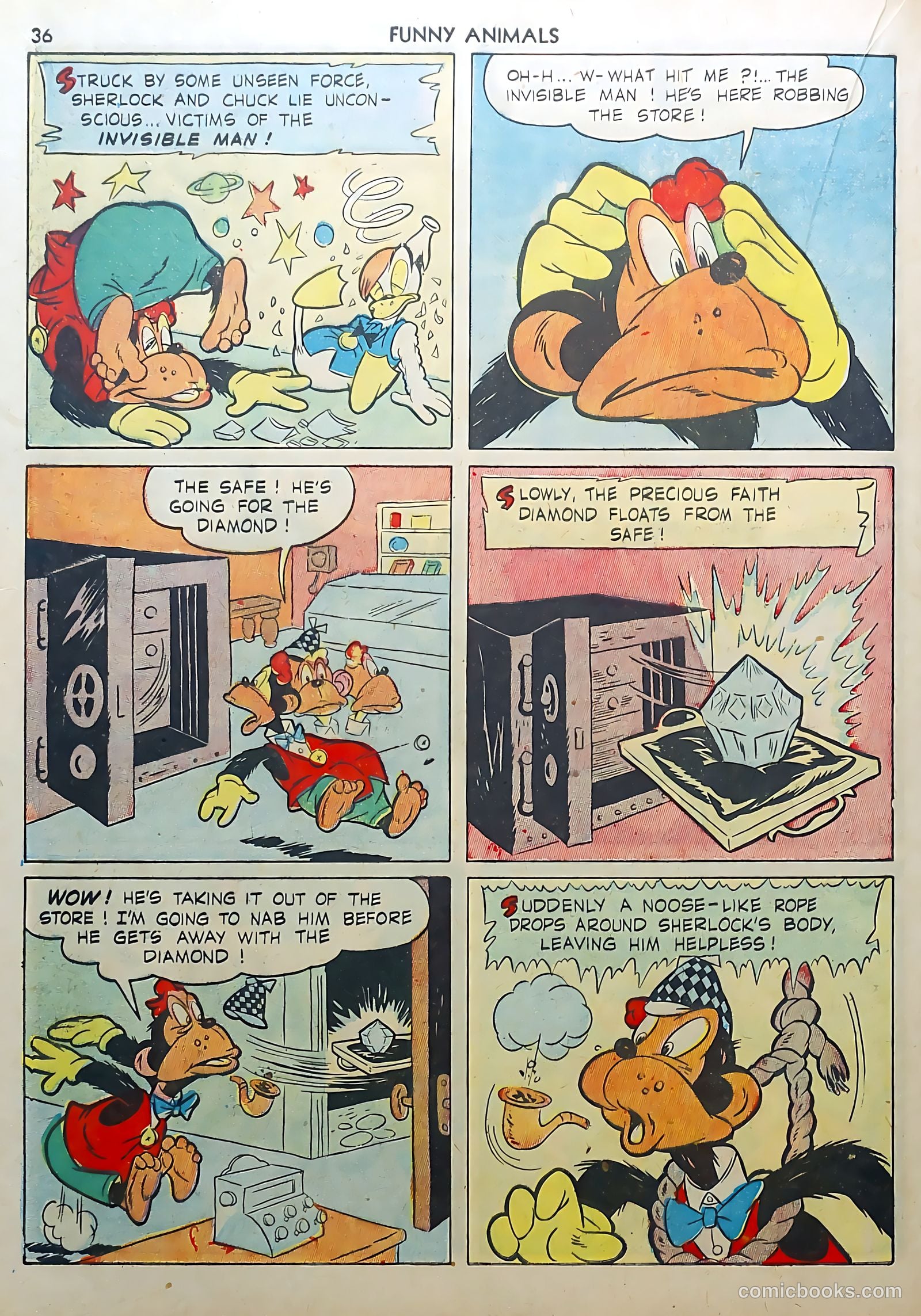 Fawcett's Funny Animals #3 — page 36 of 68
