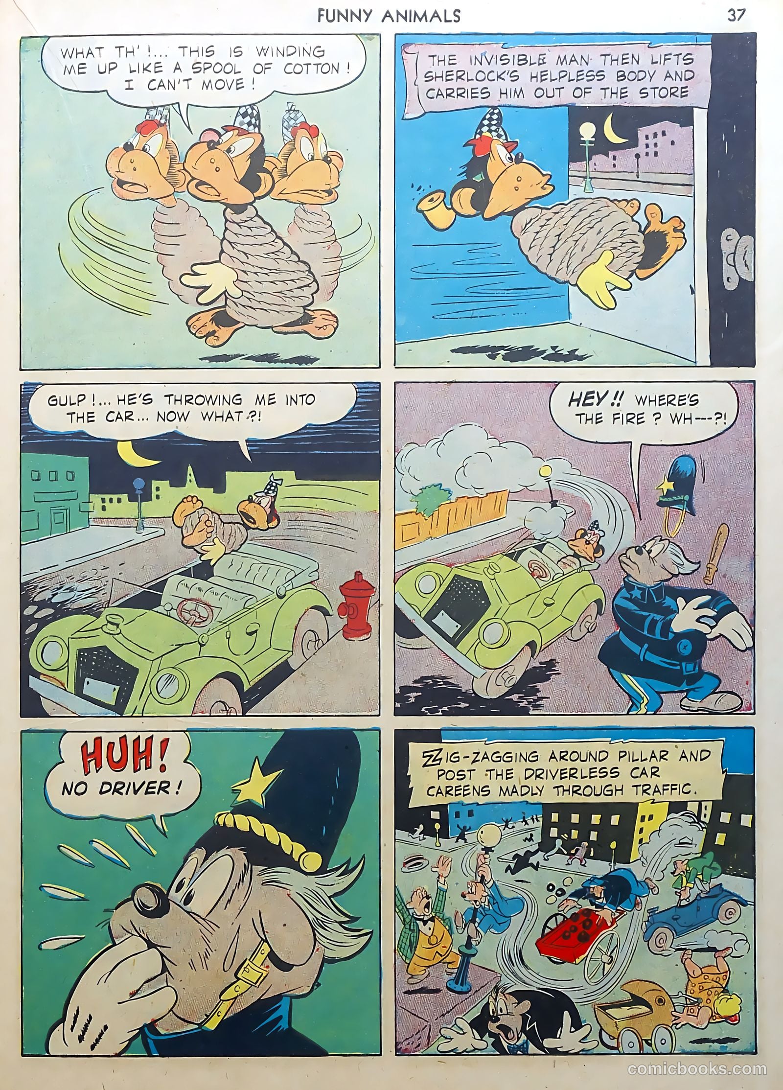 Fawcett's Funny Animals #3 — page 37 of 68