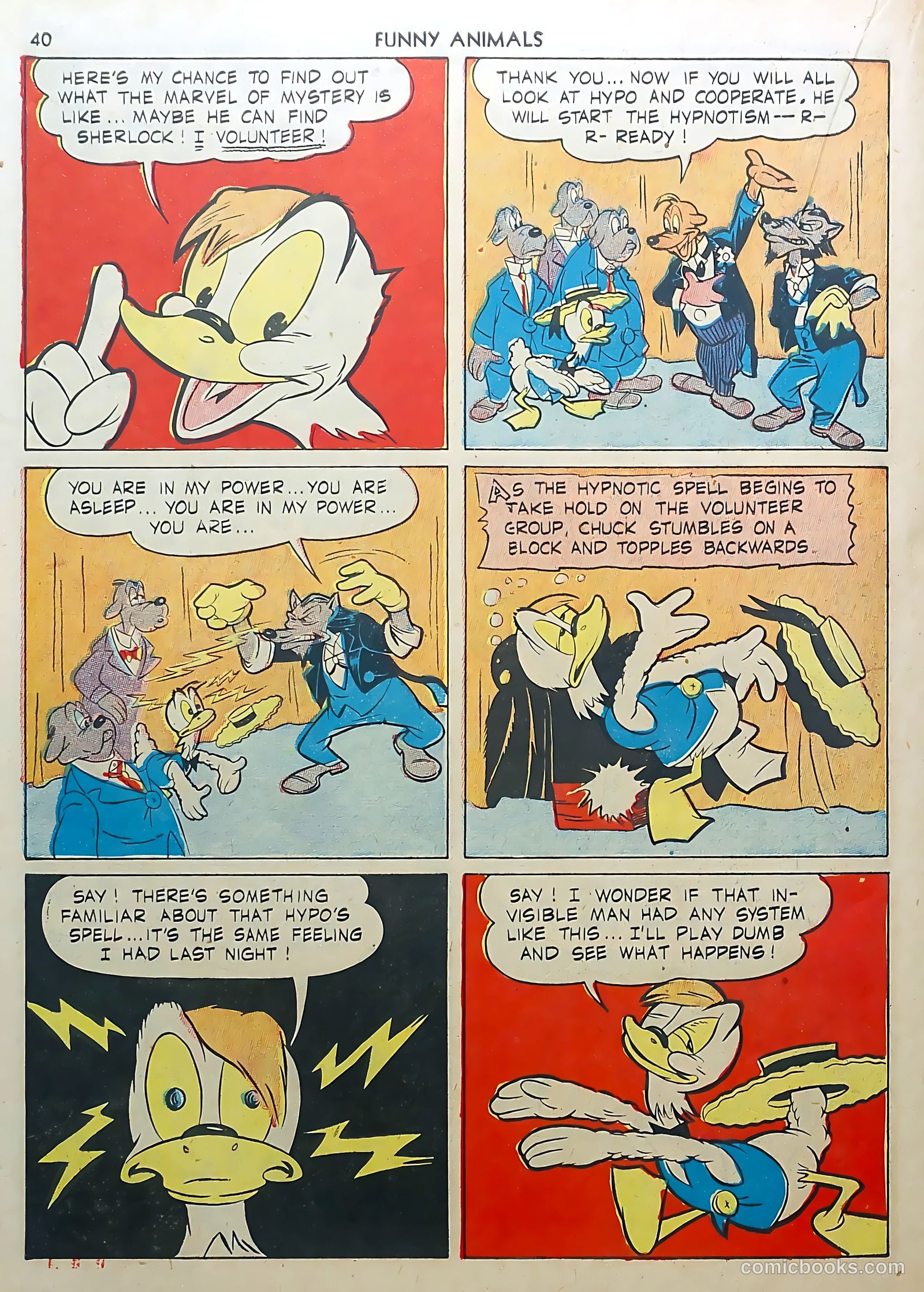 Fawcett's Funny Animals #3 — page 40 of 68