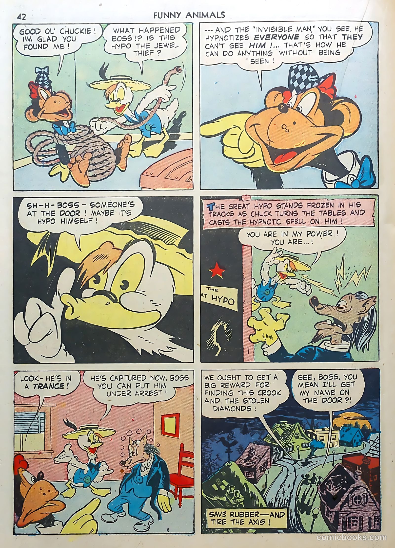 Fawcett's Funny Animals #3 — page 42 of 68