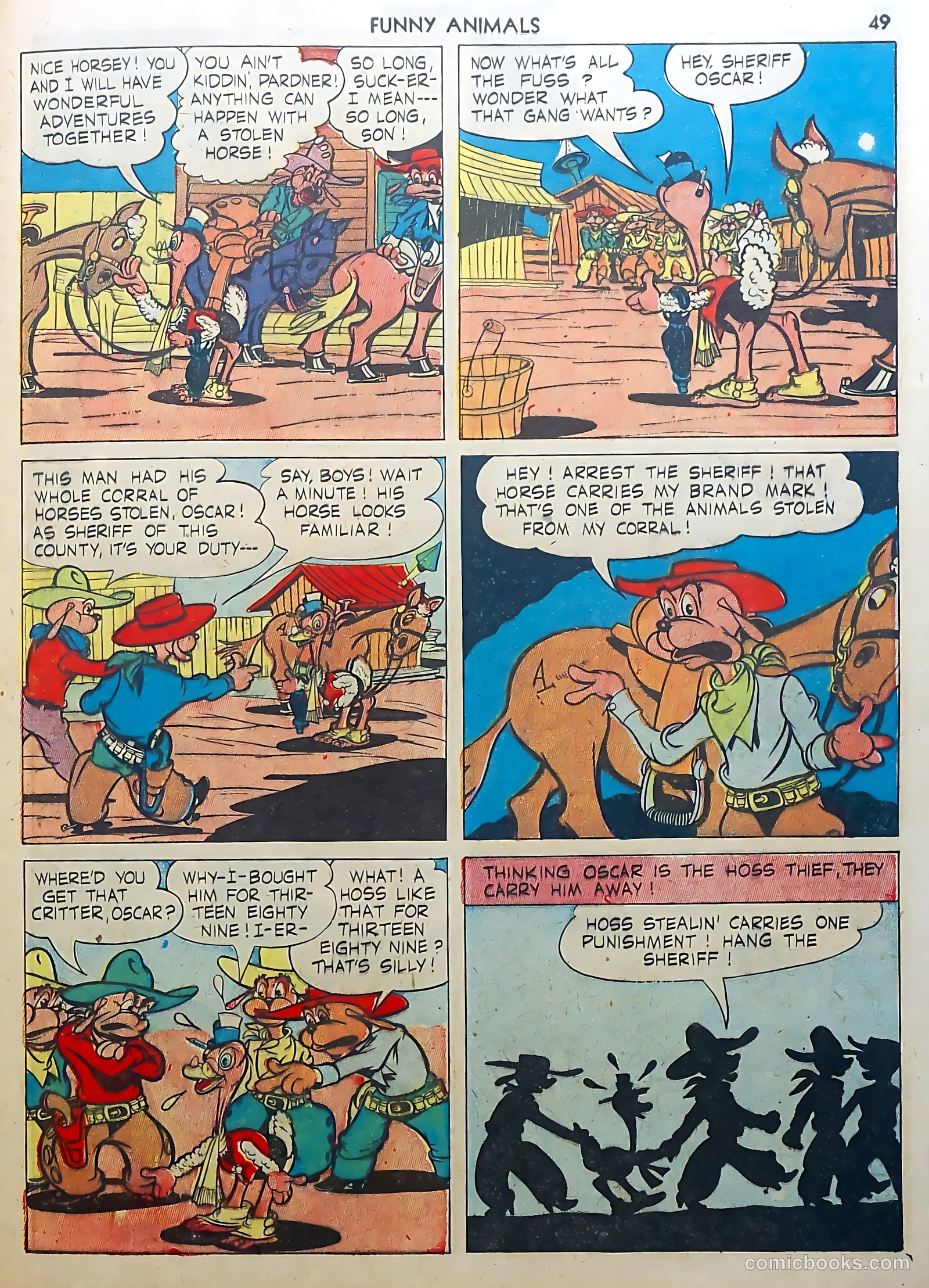 Fawcett's Funny Animals #3 — page 49 of 68