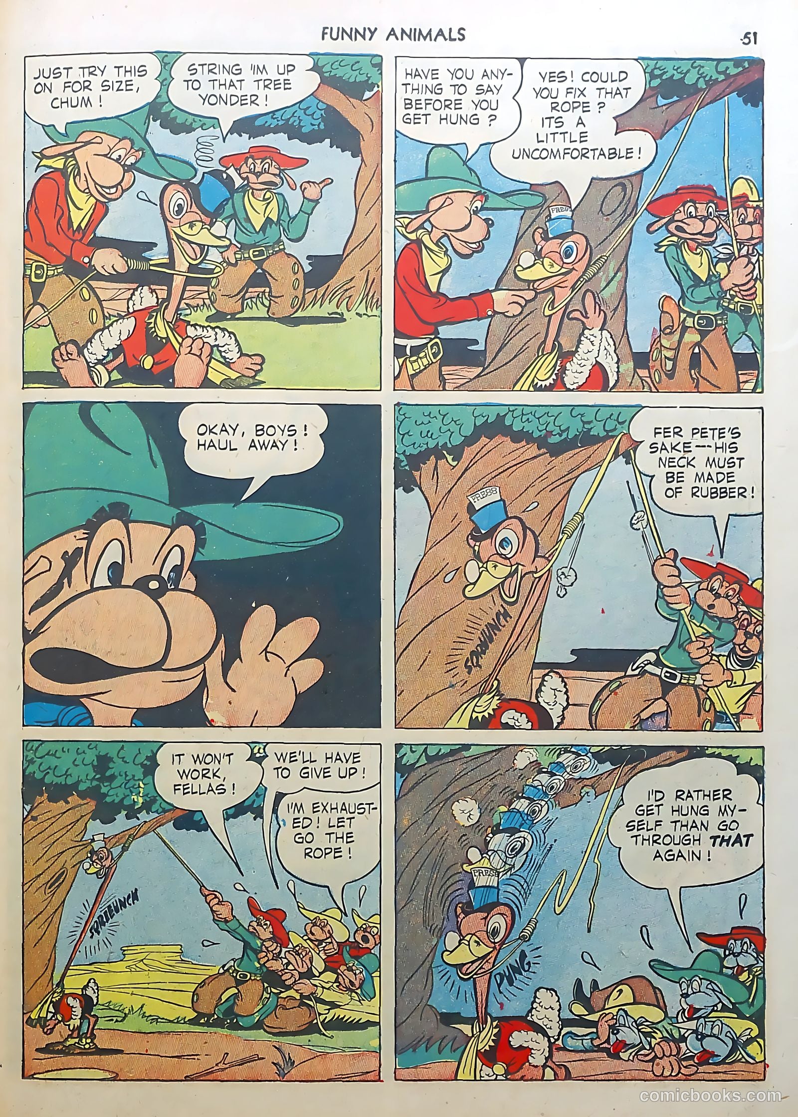 Fawcett's Funny Animals #3 — page 51 of 68