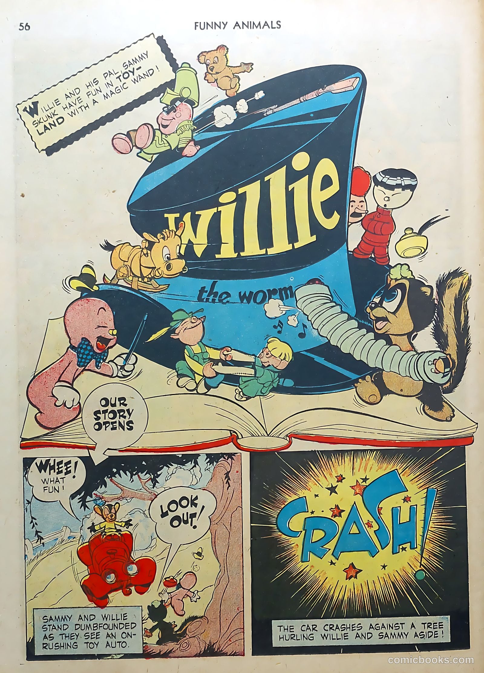 Fawcett's Funny Animals #3 — page 56 of 68