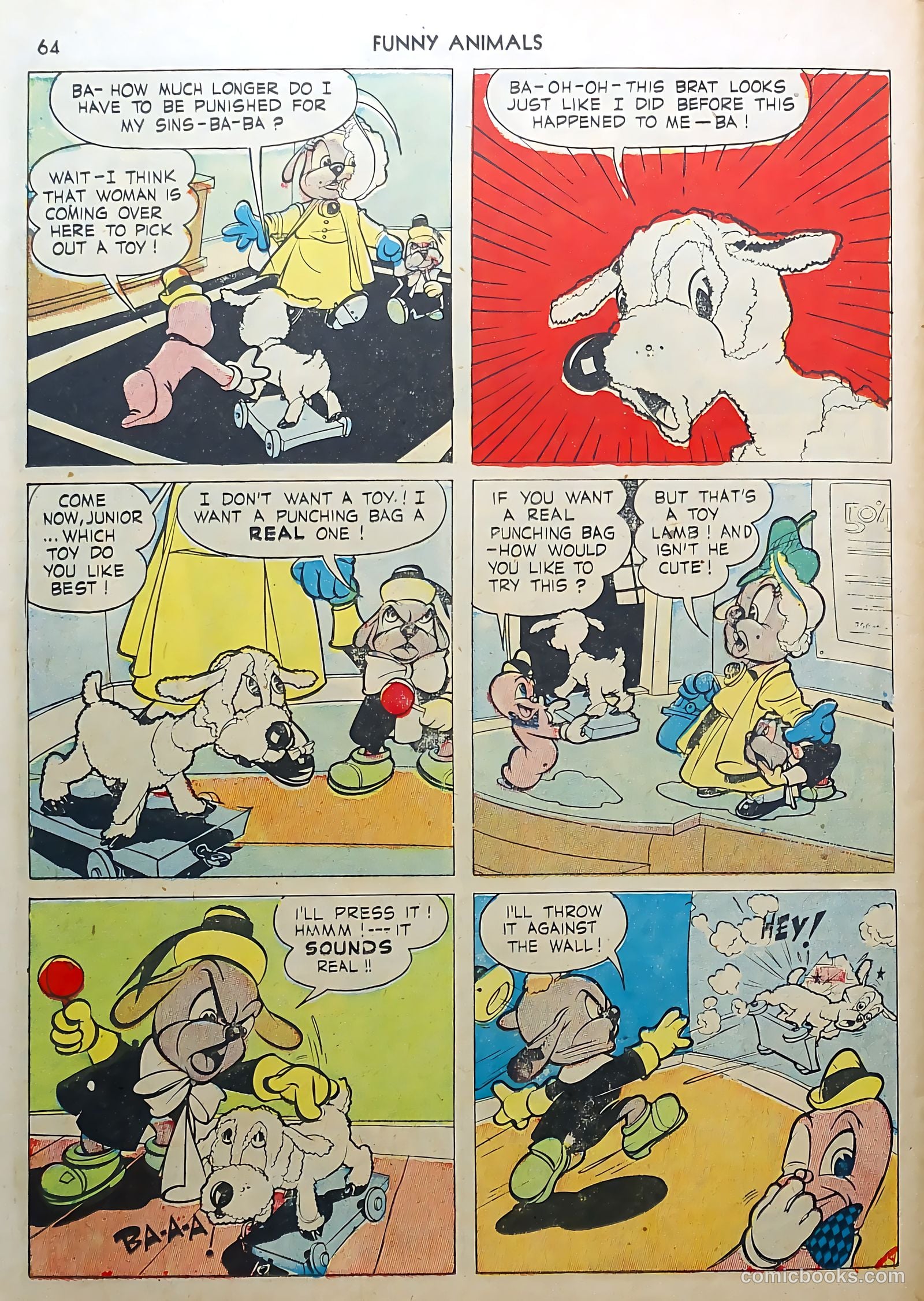 Fawcett's Funny Animals #3 — page 64 of 68