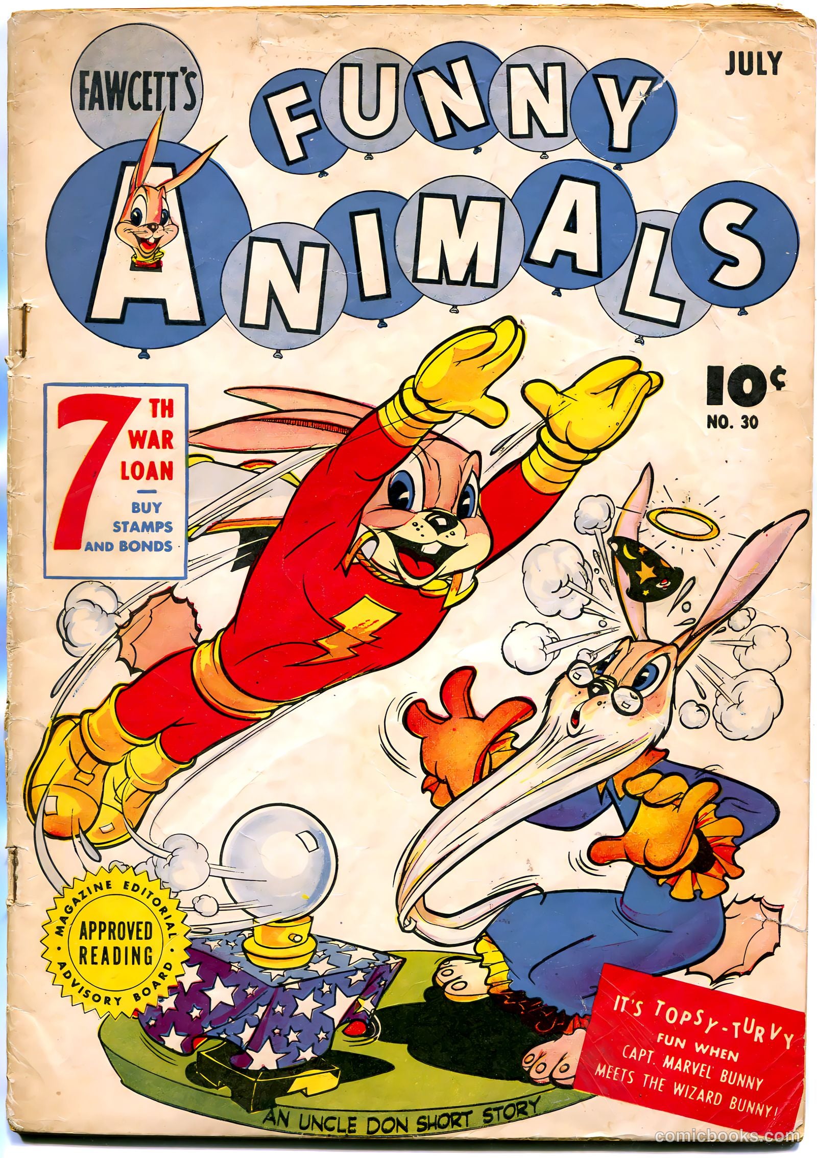 Fawcett's Funny Animals #30 — page 1 of 35