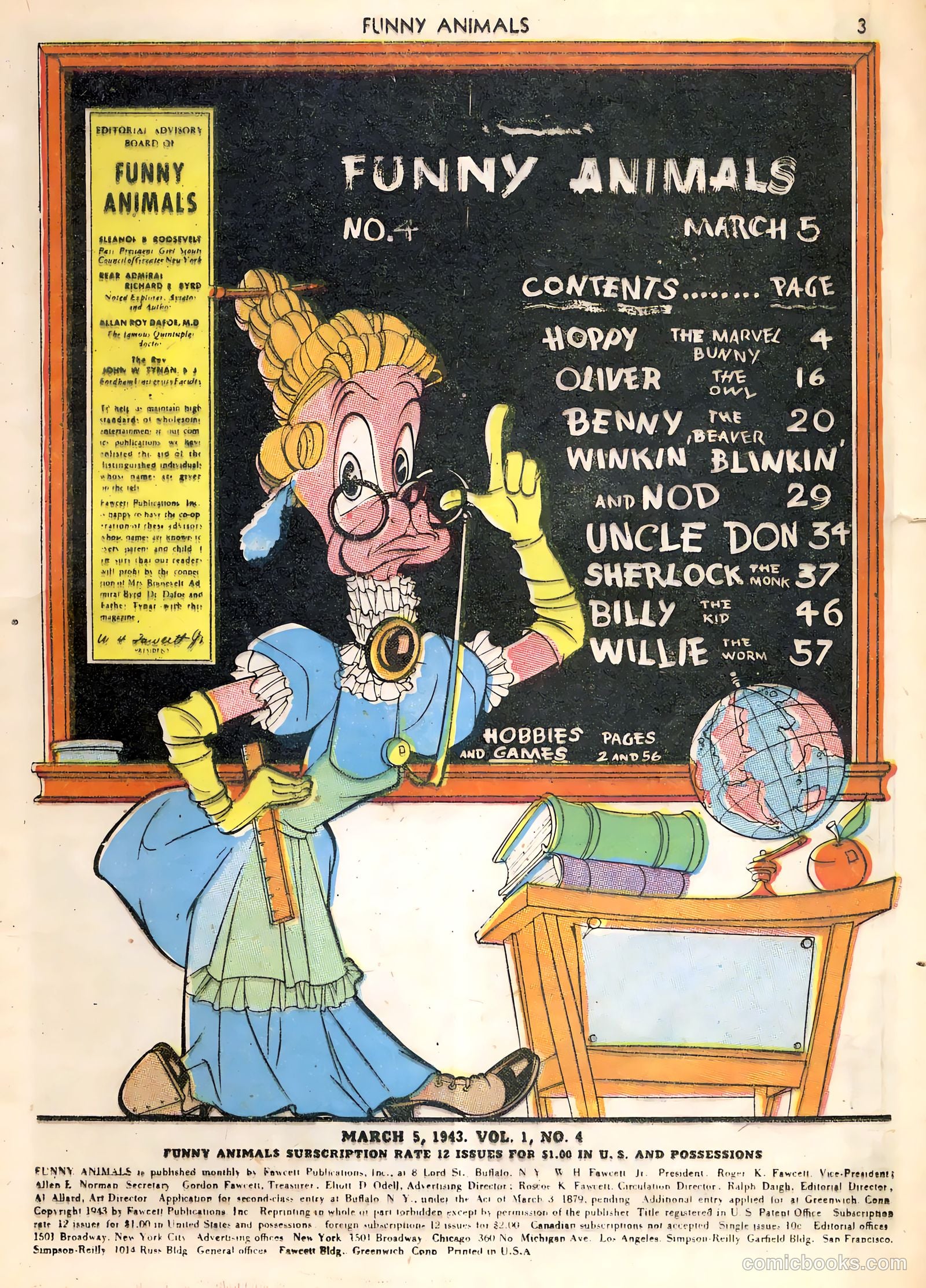 Fawcett's Funny Animals #4 — page 3 of 68
