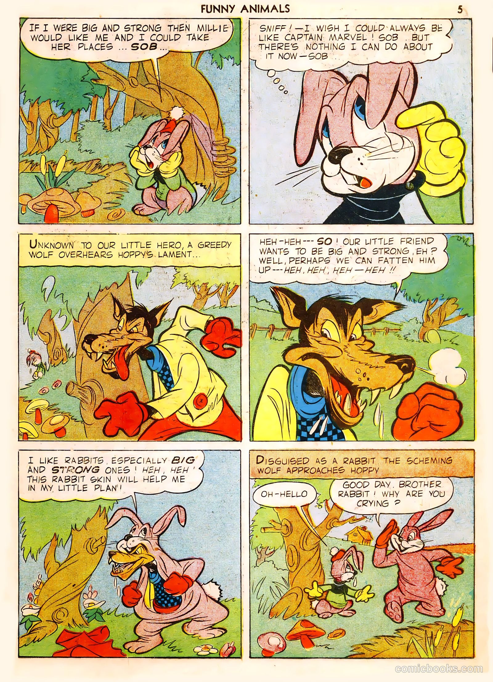 Fawcett's Funny Animals #4 — page 5 of 68