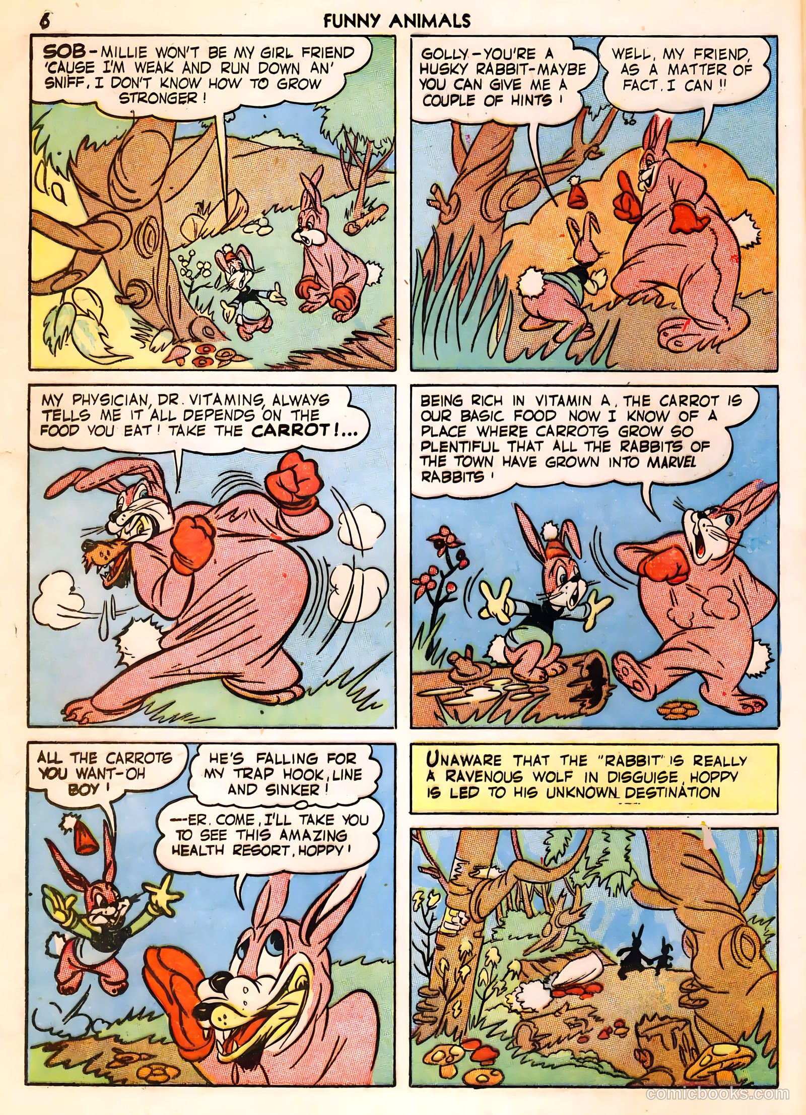 Fawcett's Funny Animals #4 — page 6 of 68