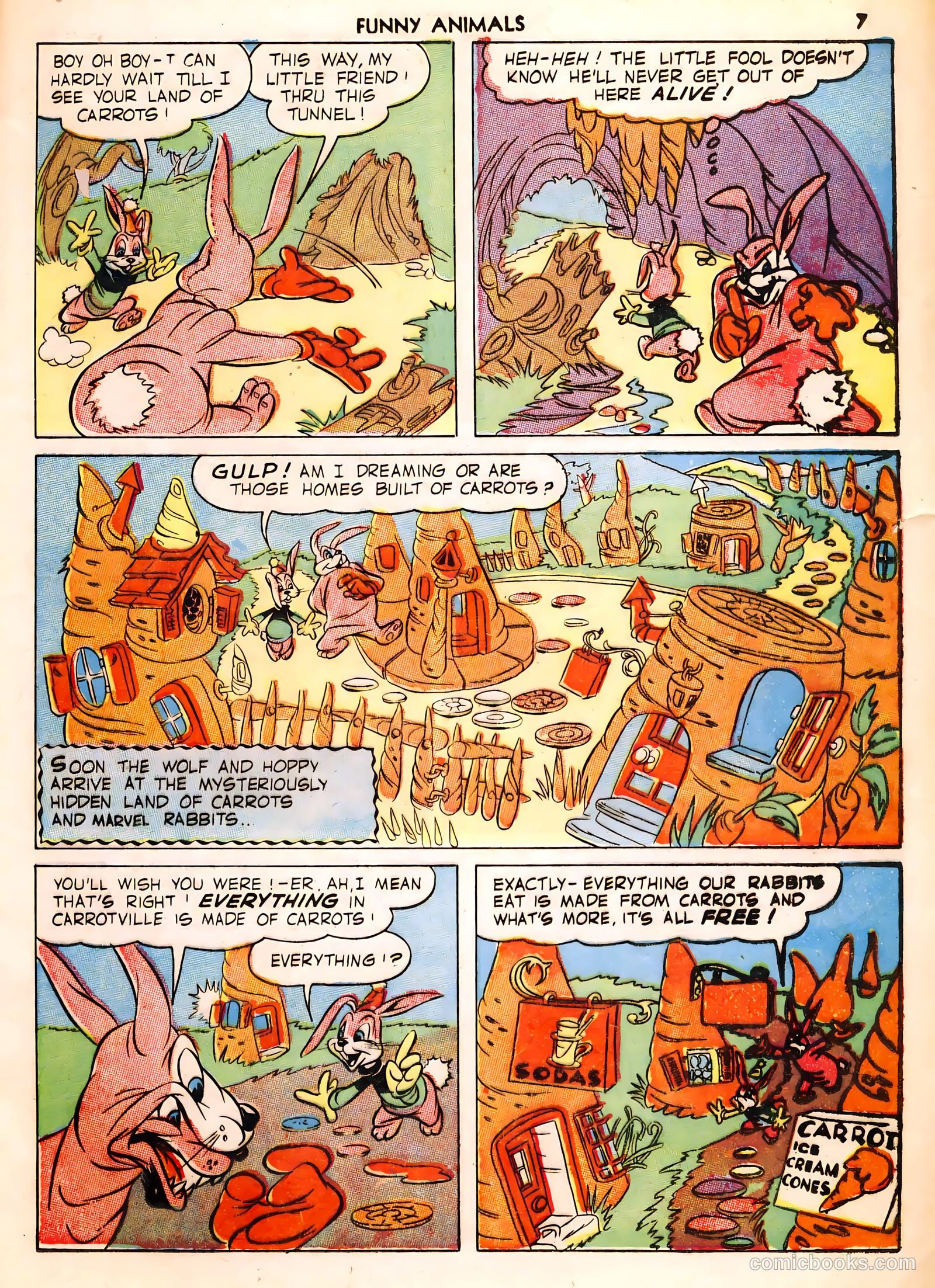 Fawcett's Funny Animals #4 — page 7 of 68