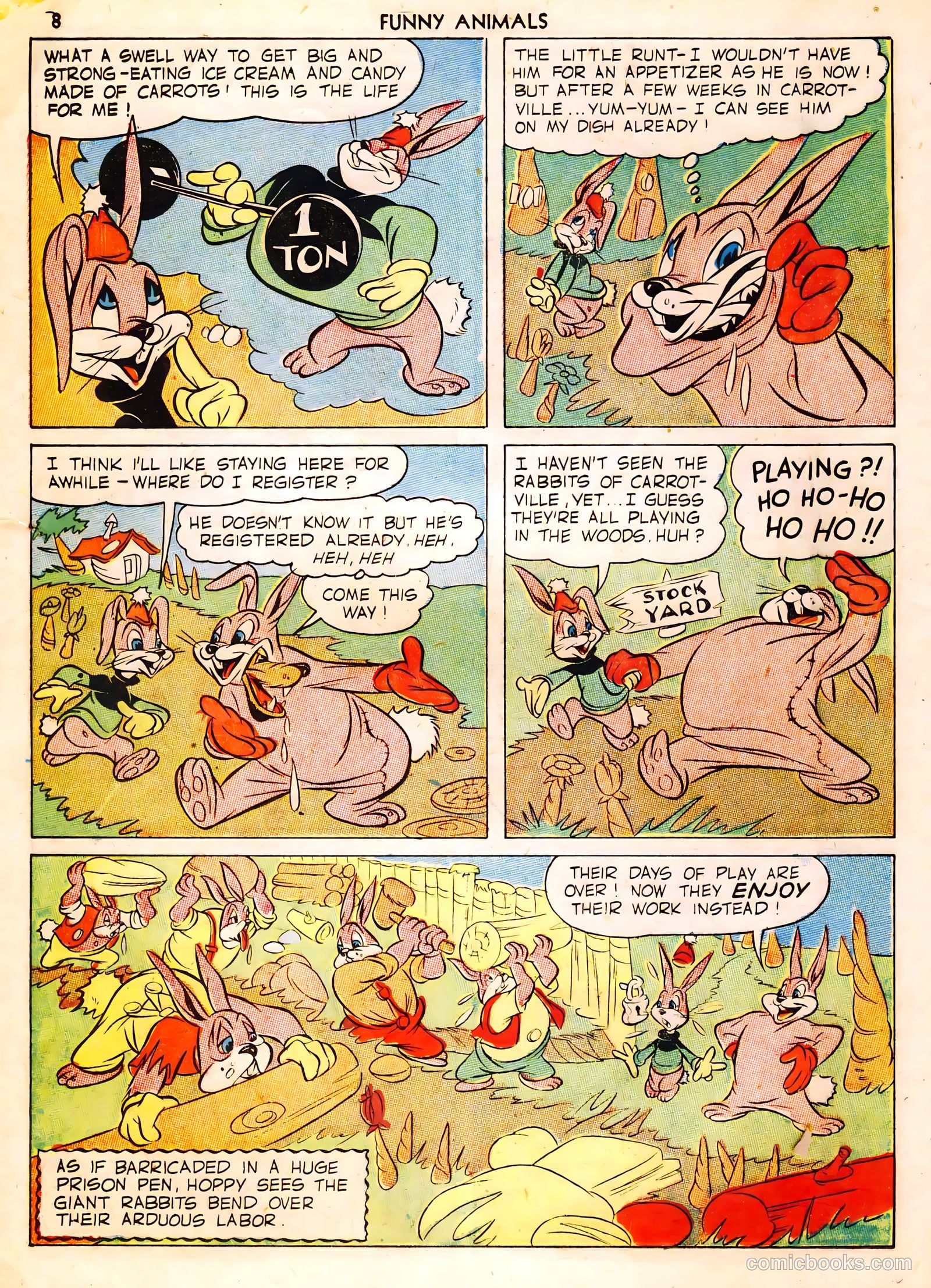 Fawcett's Funny Animals #4 — page 8 of 68