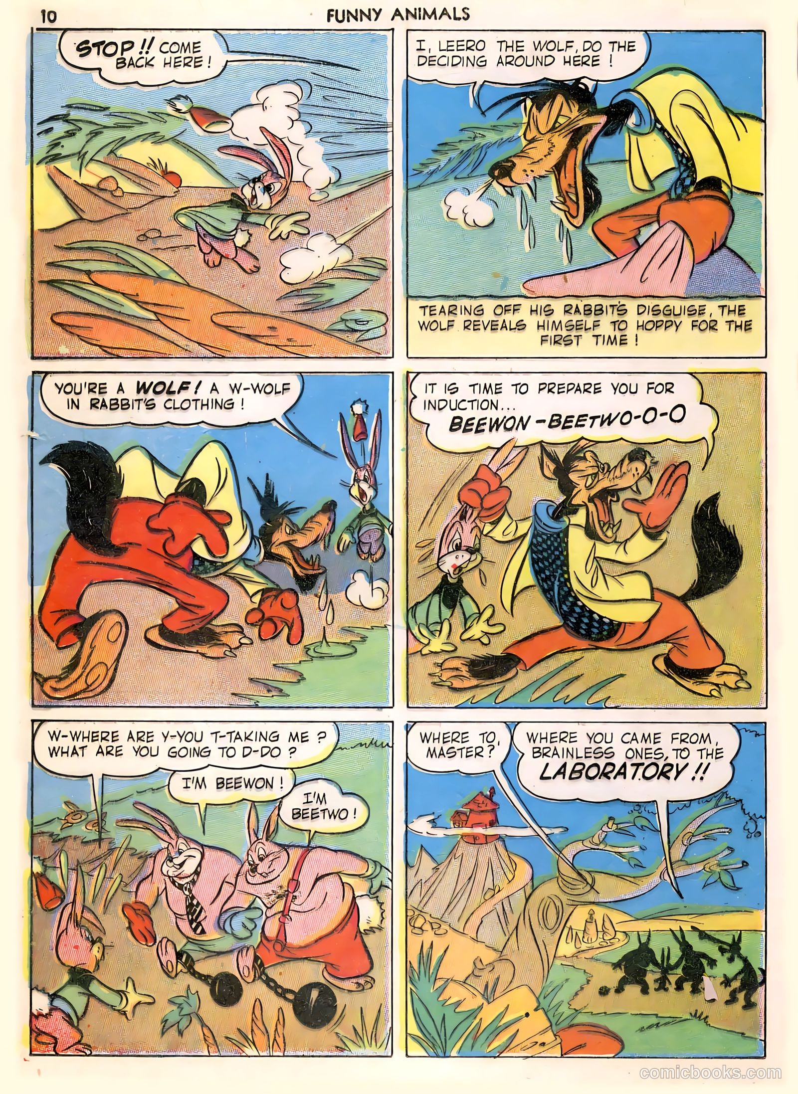 Fawcett's Funny Animals #4 — page 10 of 68