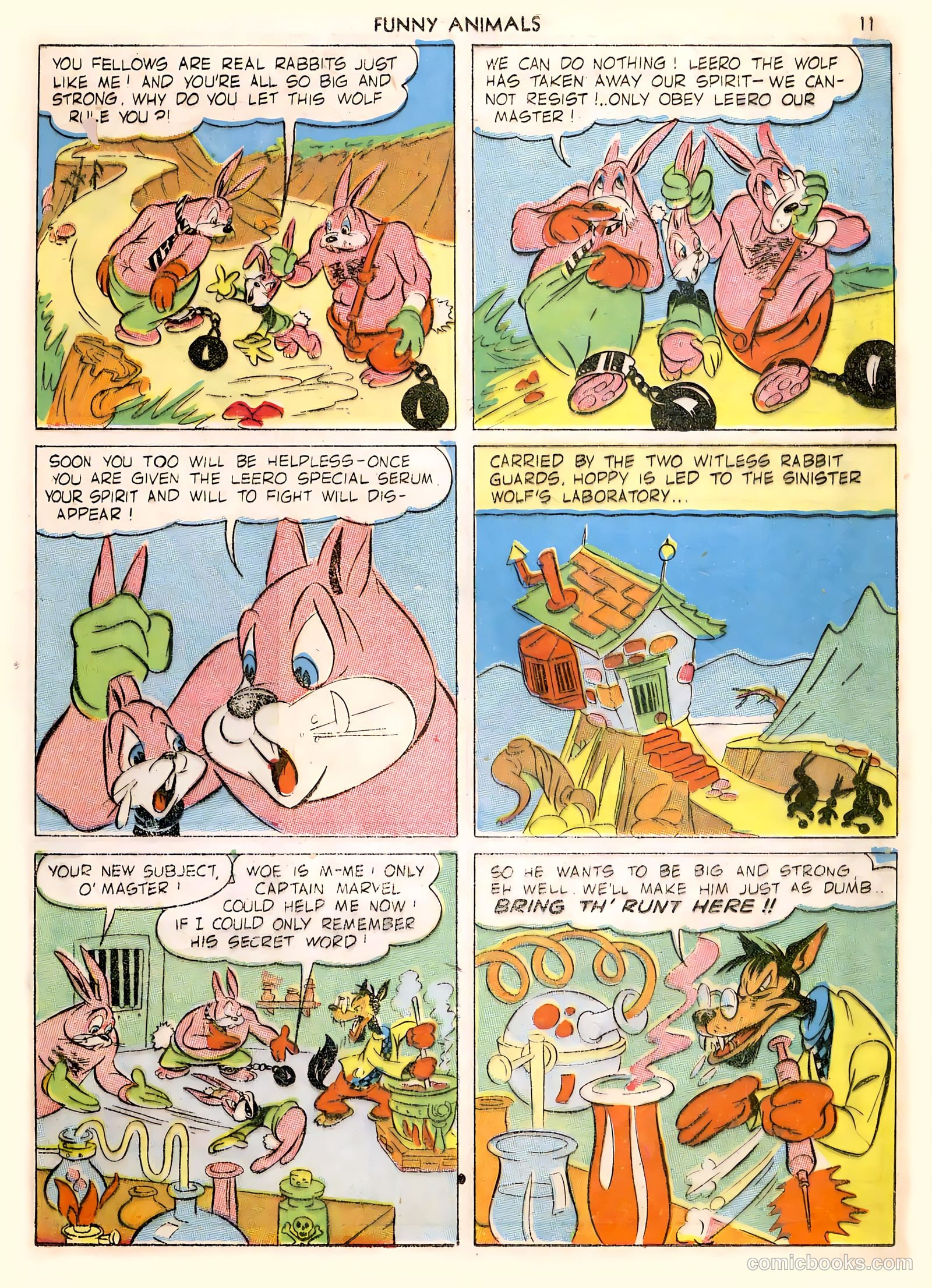 Fawcett's Funny Animals #4 — page 11 of 68