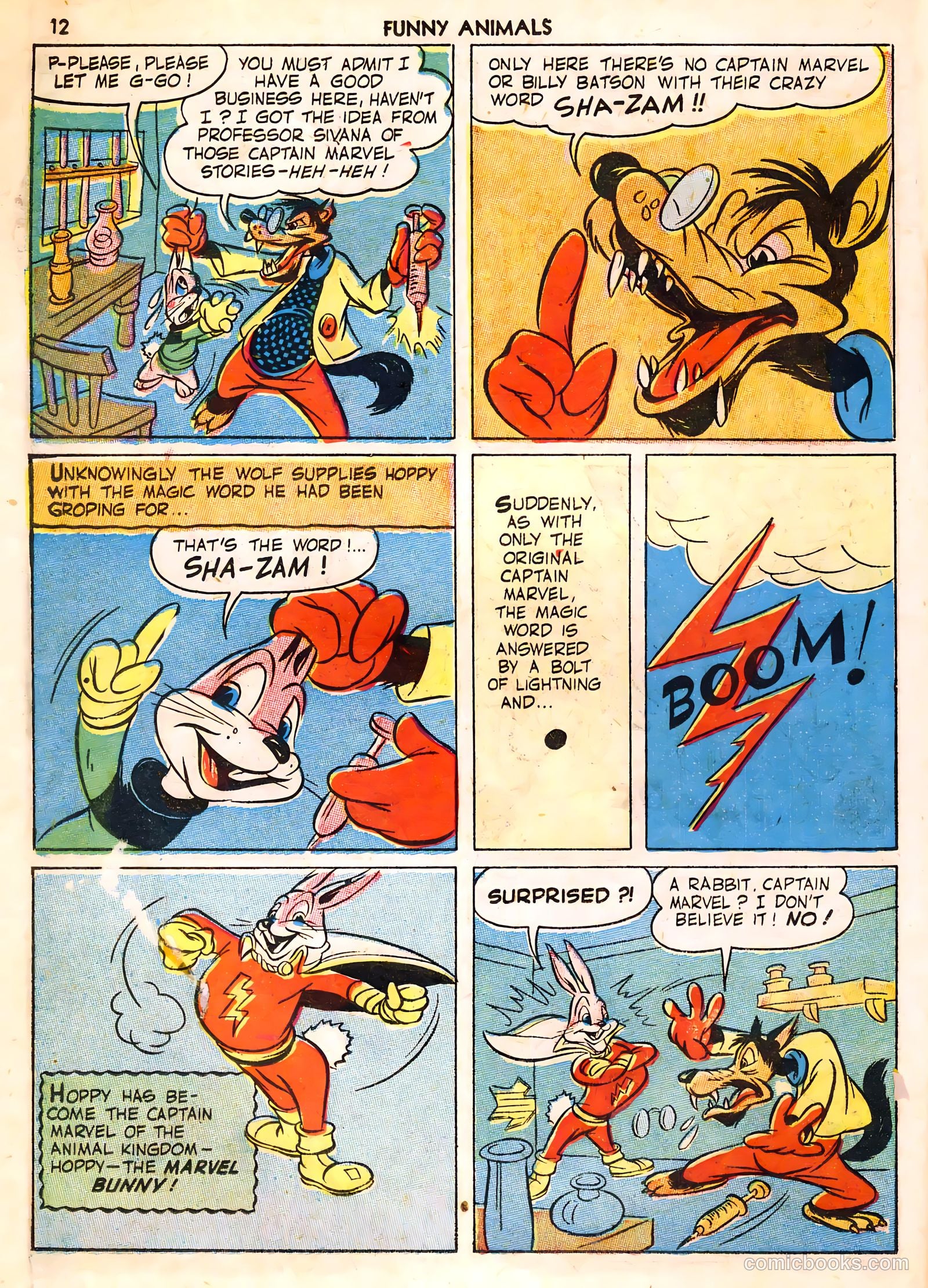 Fawcett's Funny Animals #4 — page 12 of 68