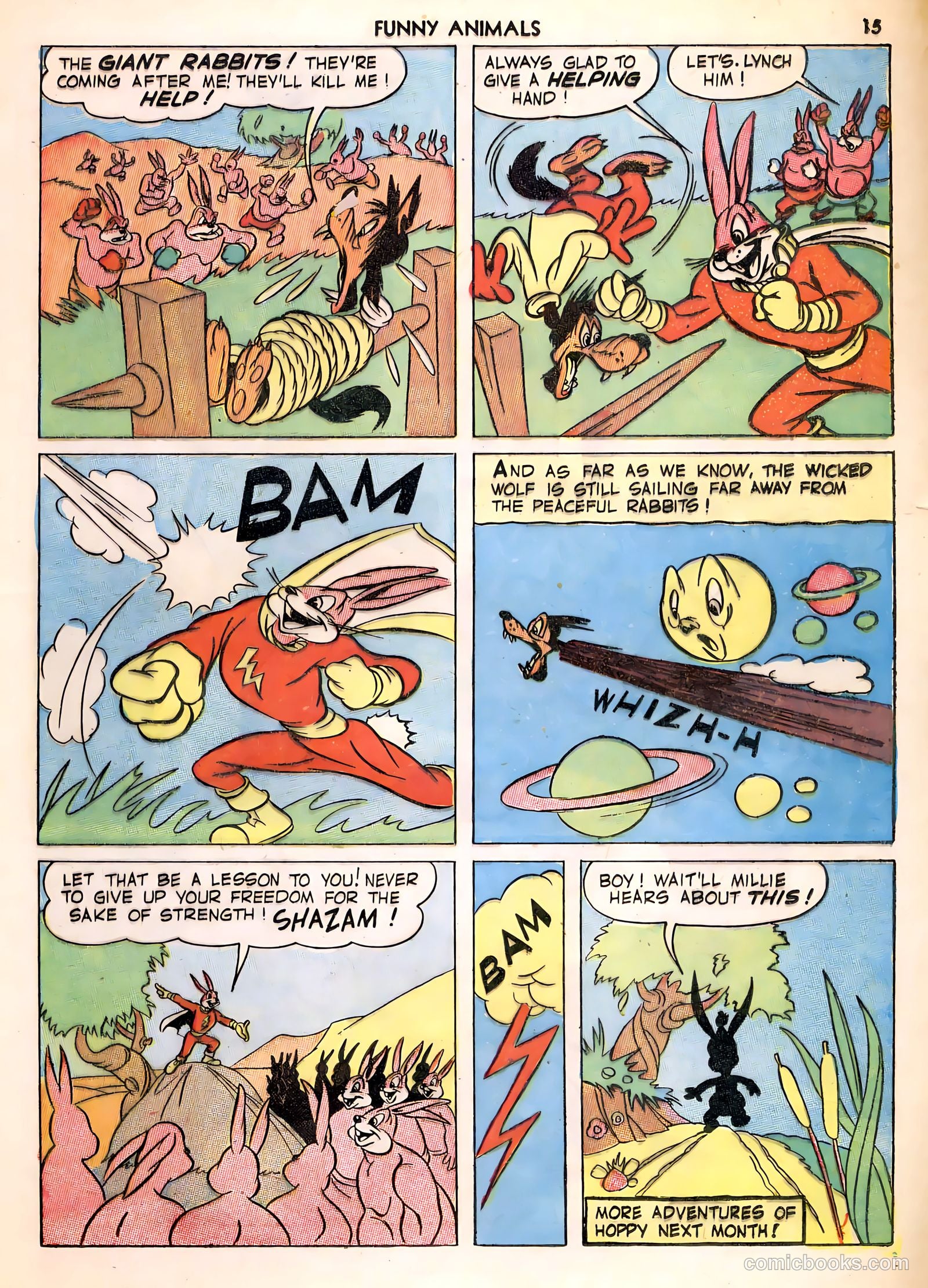 Fawcett's Funny Animals #4 — page 15 of 68