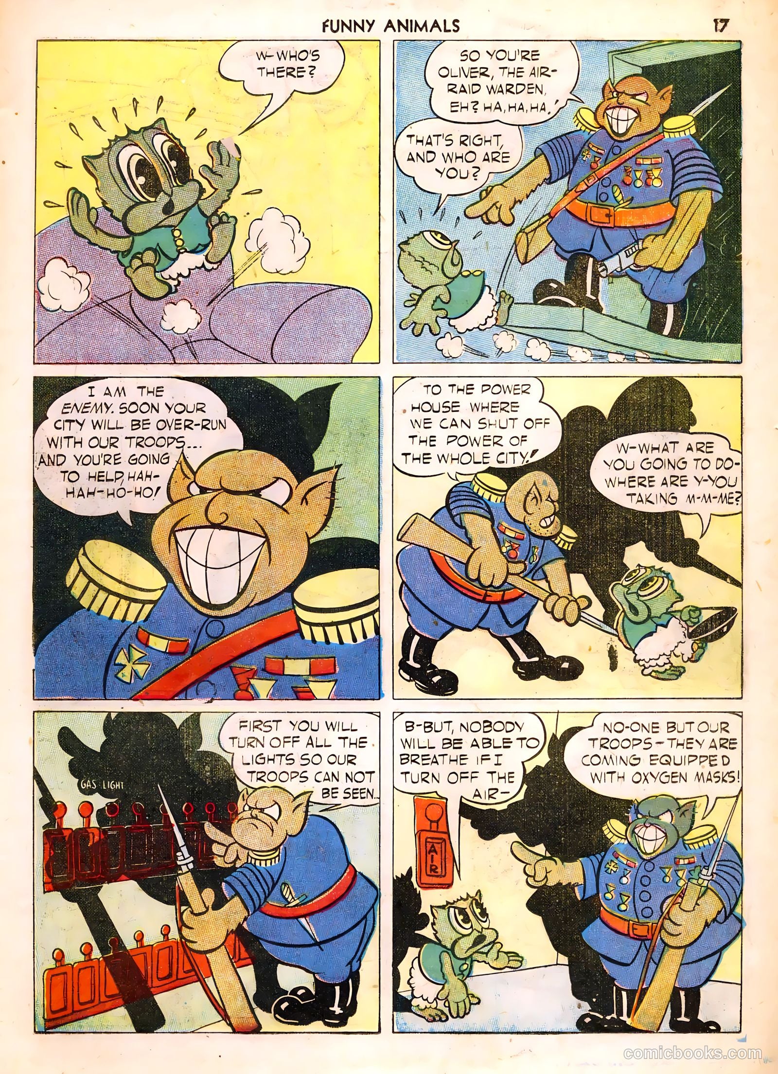 Fawcett's Funny Animals #4 — page 17 of 68