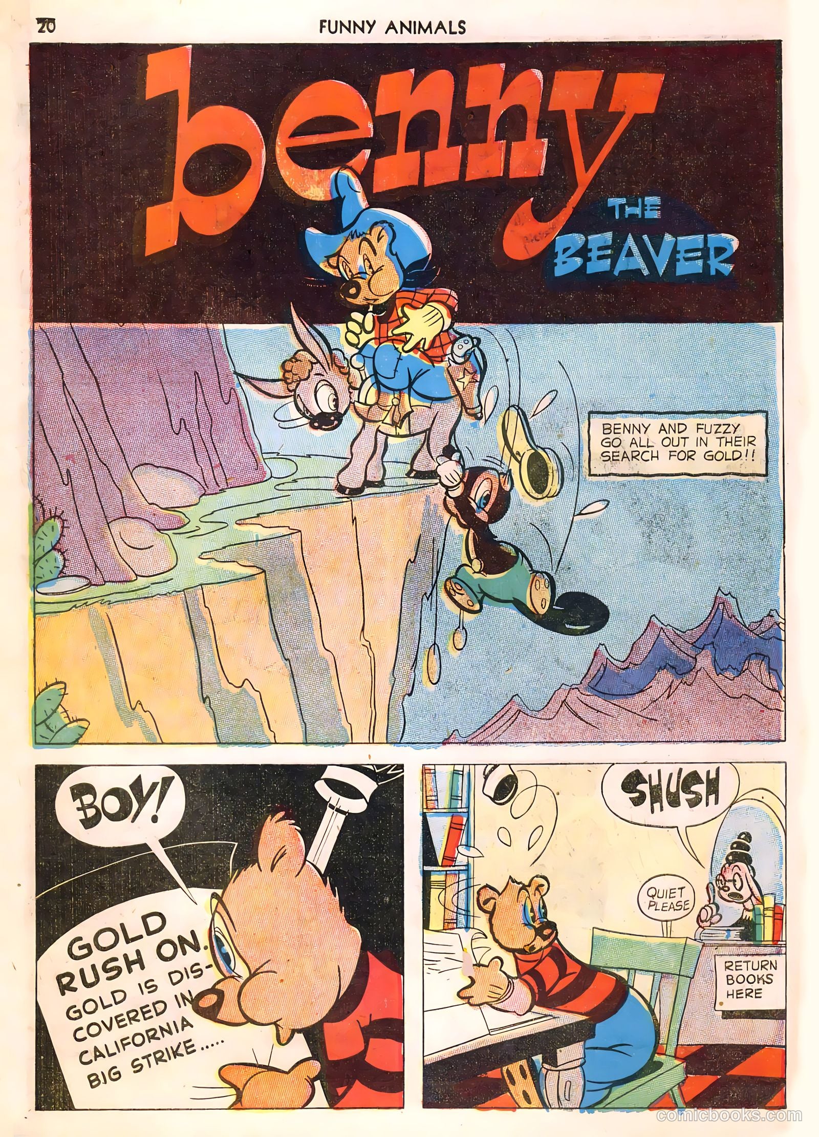 Fawcett's Funny Animals #4 — page 20 of 68