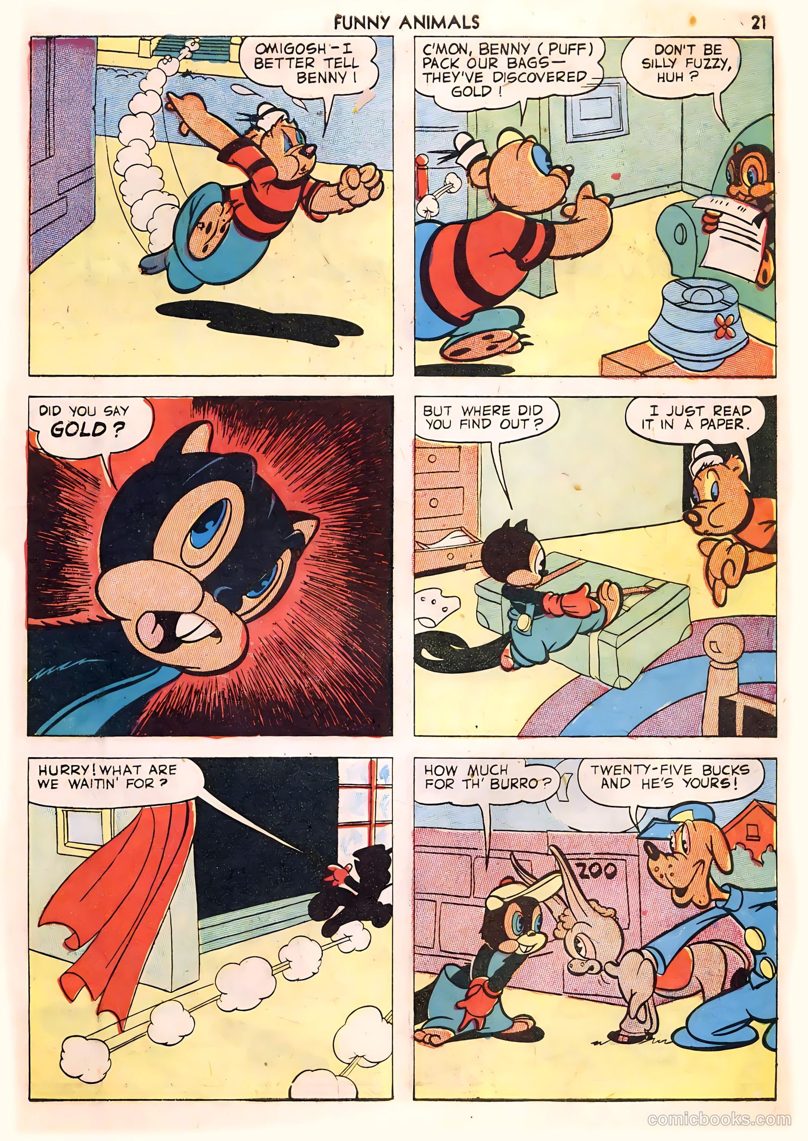 Fawcett's Funny Animals #4 — page 21 of 68