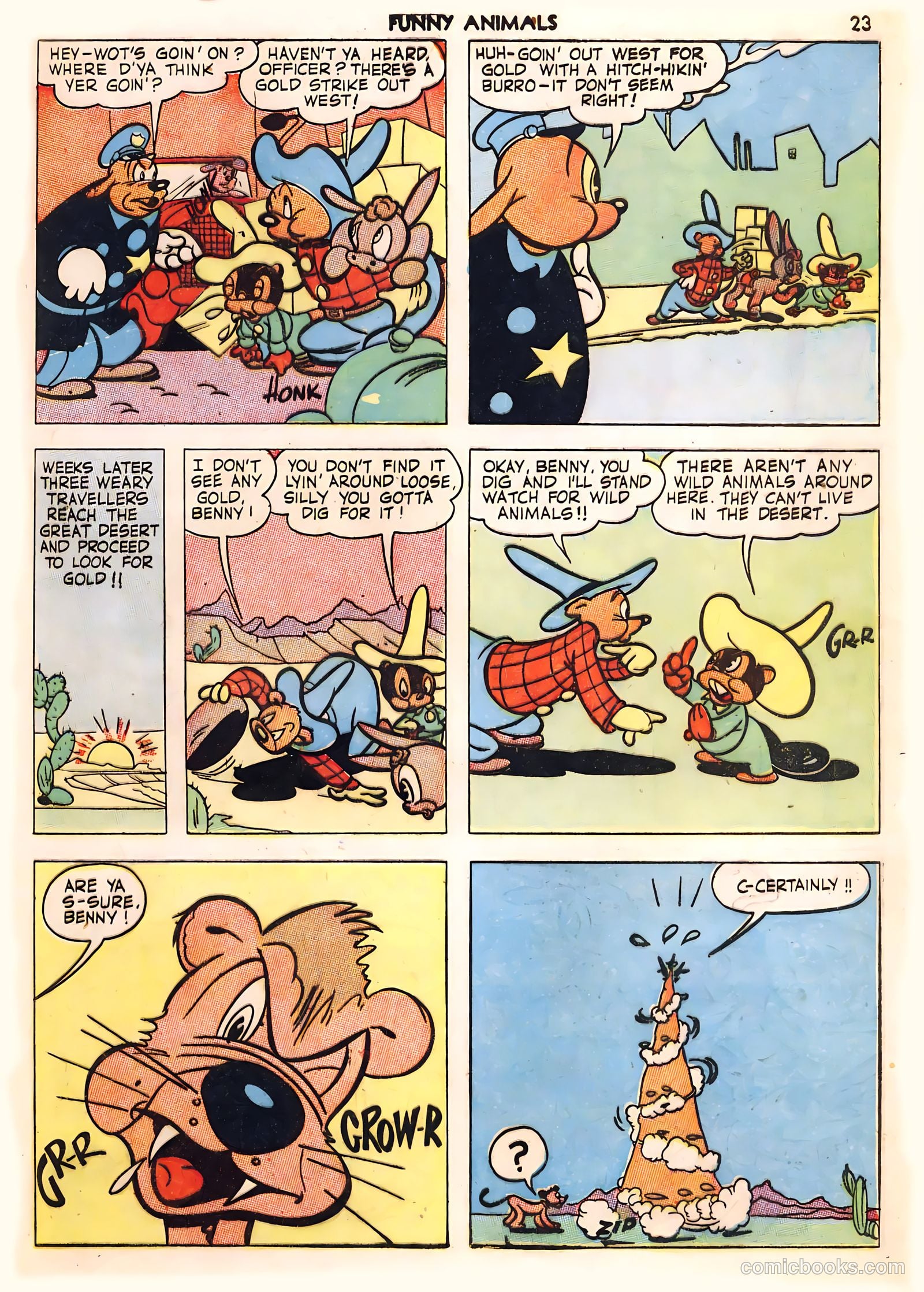 Fawcett's Funny Animals #4 — page 23 of 68