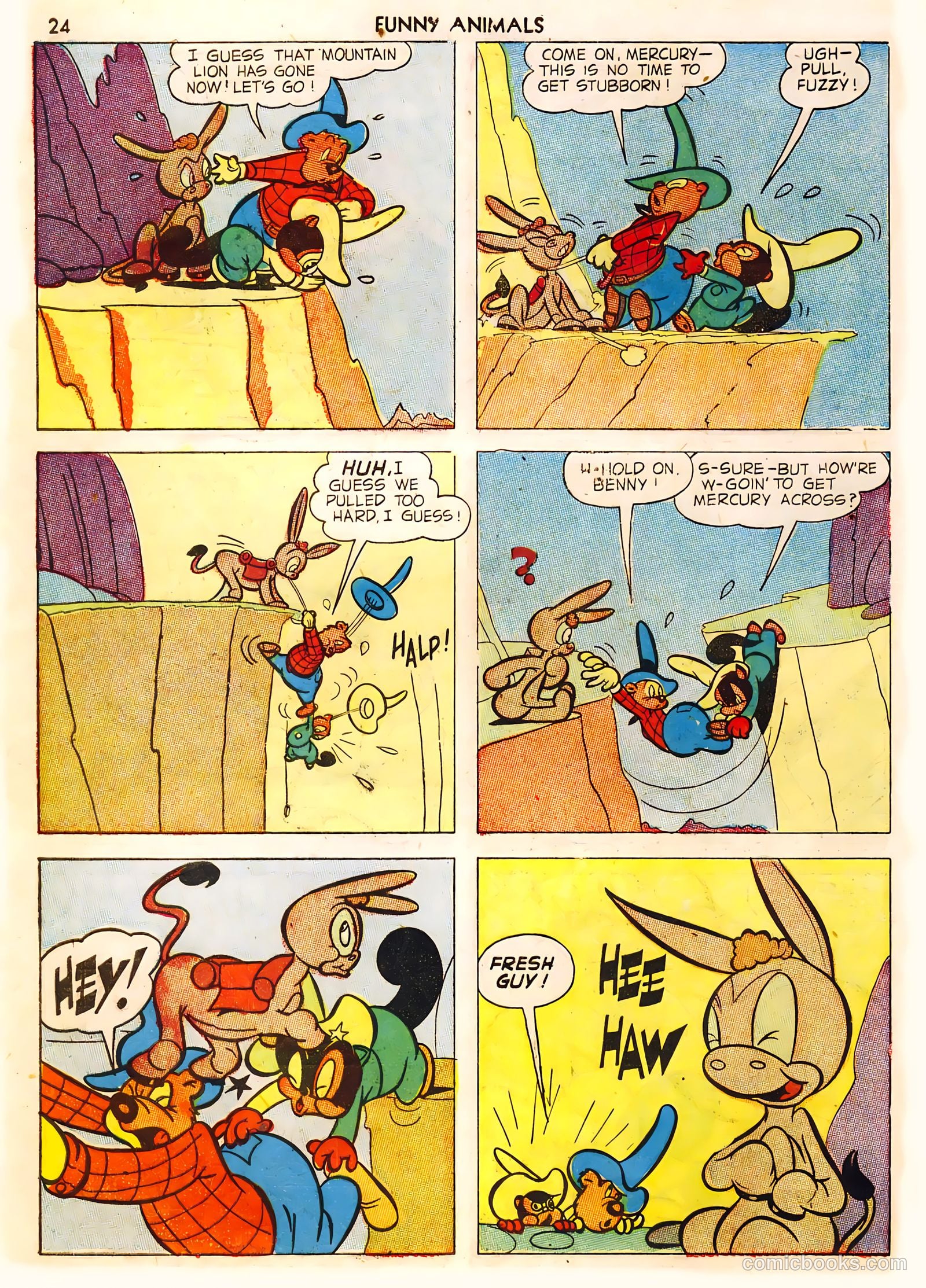 Fawcett's Funny Animals #4 — page 24 of 68