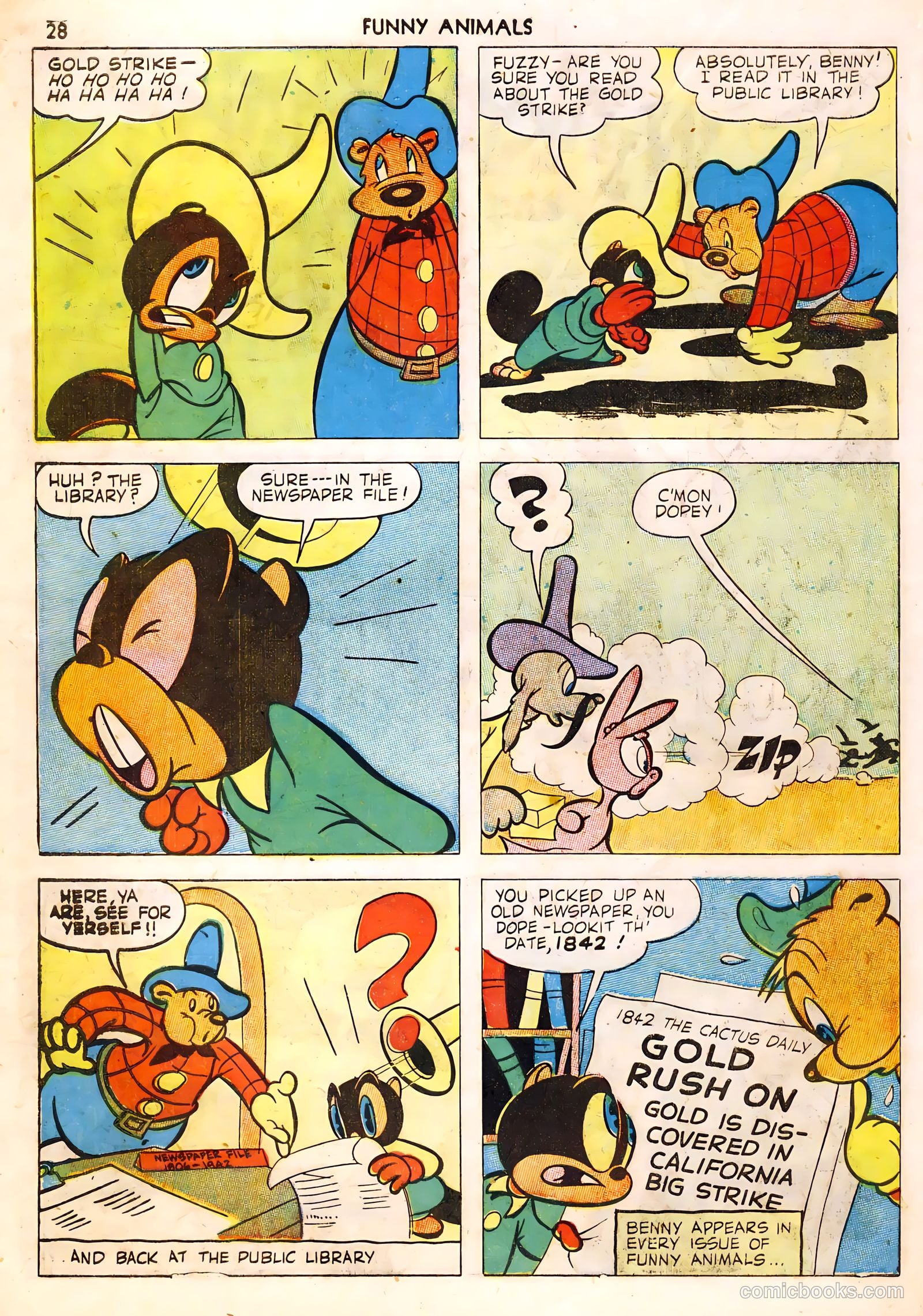 Fawcett's Funny Animals #4 — page 28 of 68