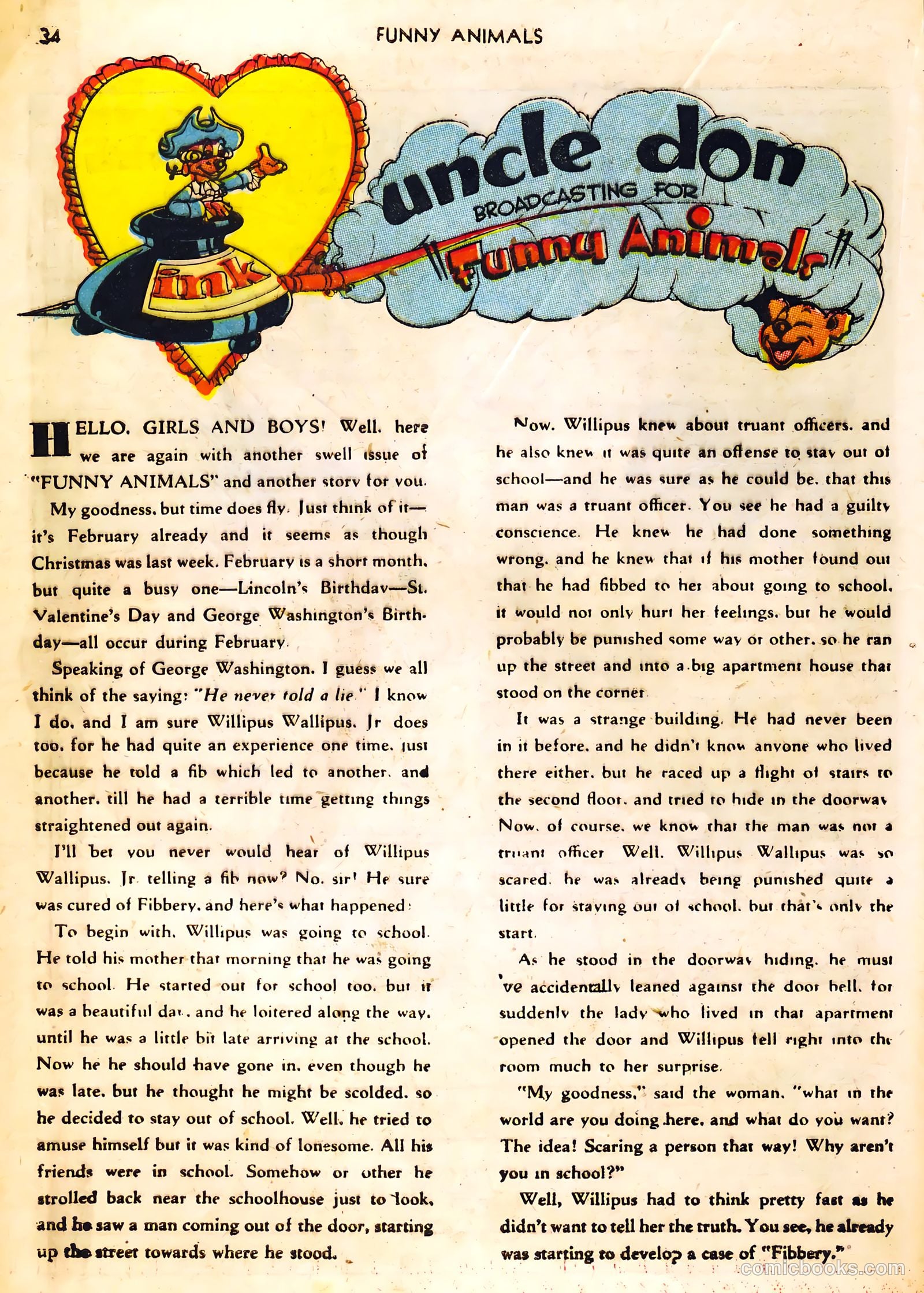 Fawcett's Funny Animals #4 — page 34 of 68