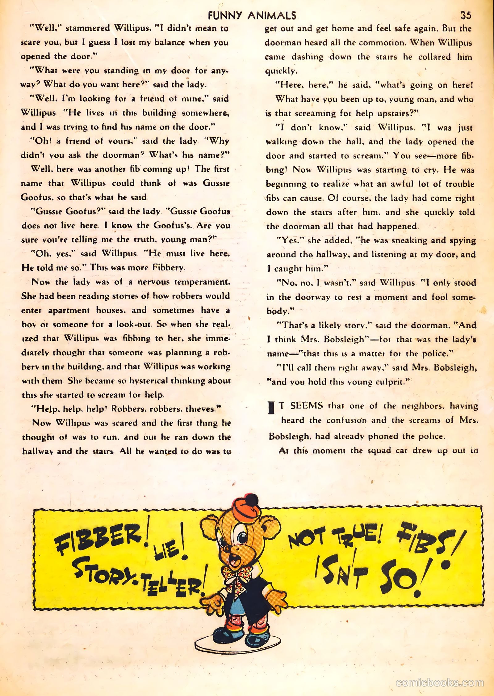 Fawcett's Funny Animals #4 — page 35 of 68