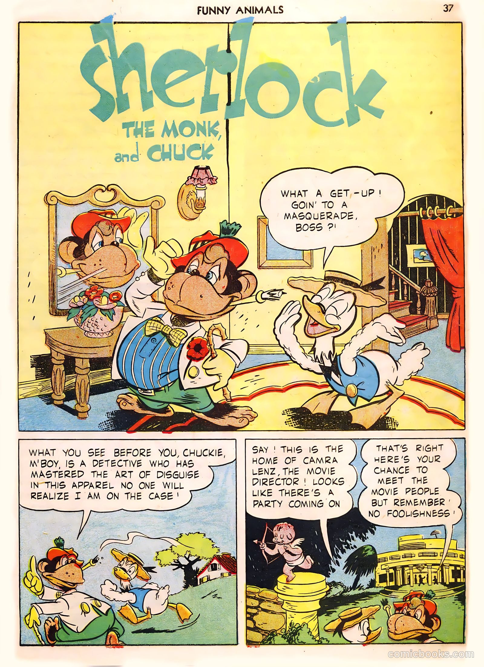 Fawcett's Funny Animals #4 — page 37 of 68