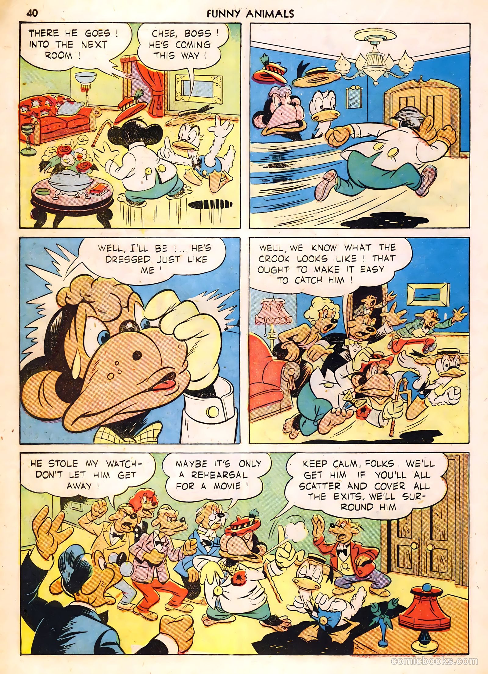 Fawcett's Funny Animals #4 — page 40 of 68