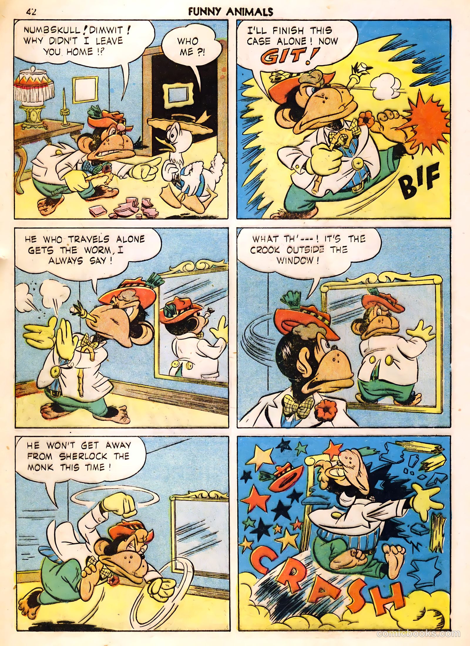 Fawcett's Funny Animals #4 — page 42 of 68