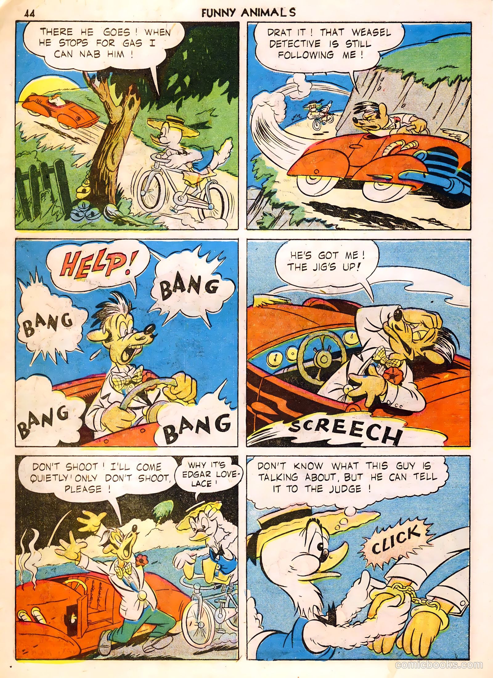 Fawcett's Funny Animals #4 — page 44 of 68