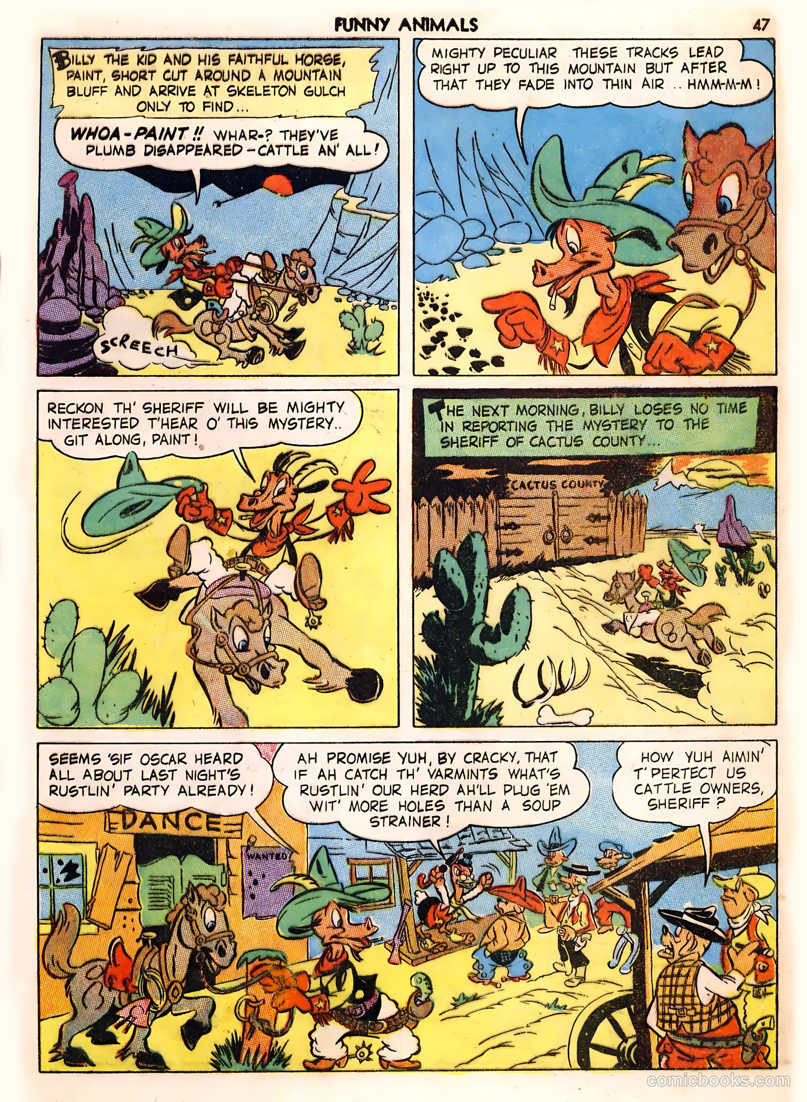 Fawcett's Funny Animals #4 — page 47 of 68