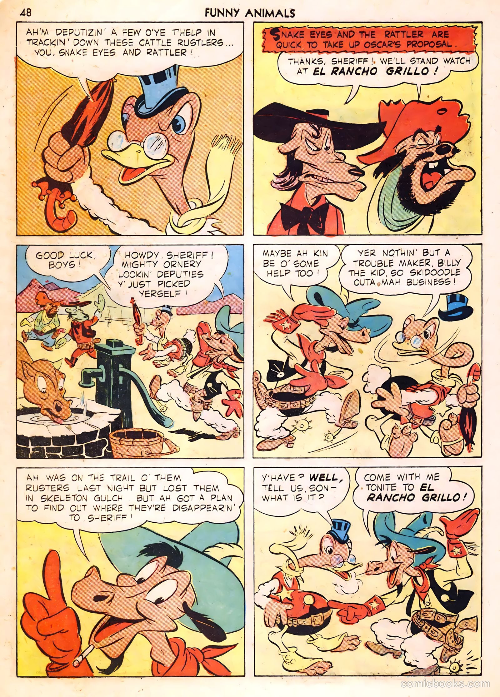 Fawcett's Funny Animals #4 — page 48 of 68
