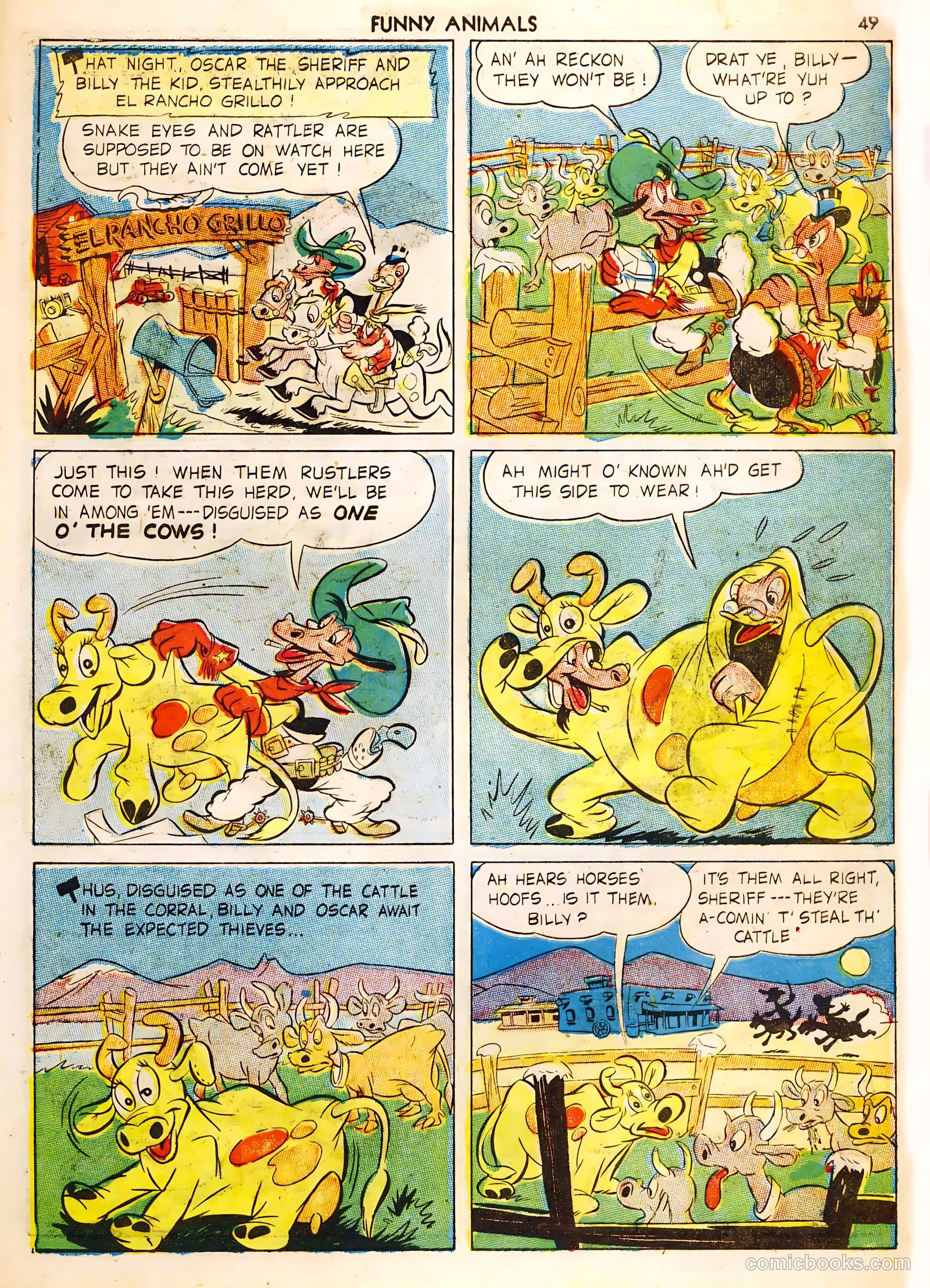 Fawcett's Funny Animals #4 — page 49 of 68