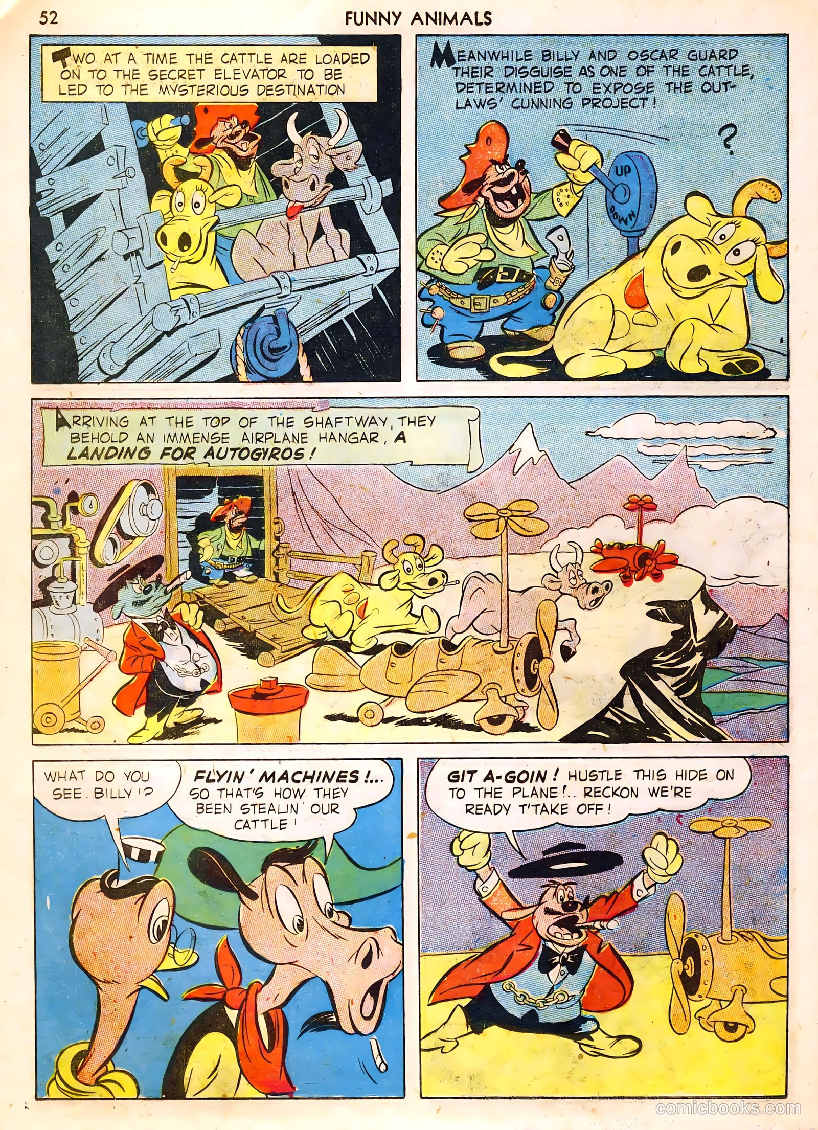 Fawcett's Funny Animals #4 — page 52 of 68