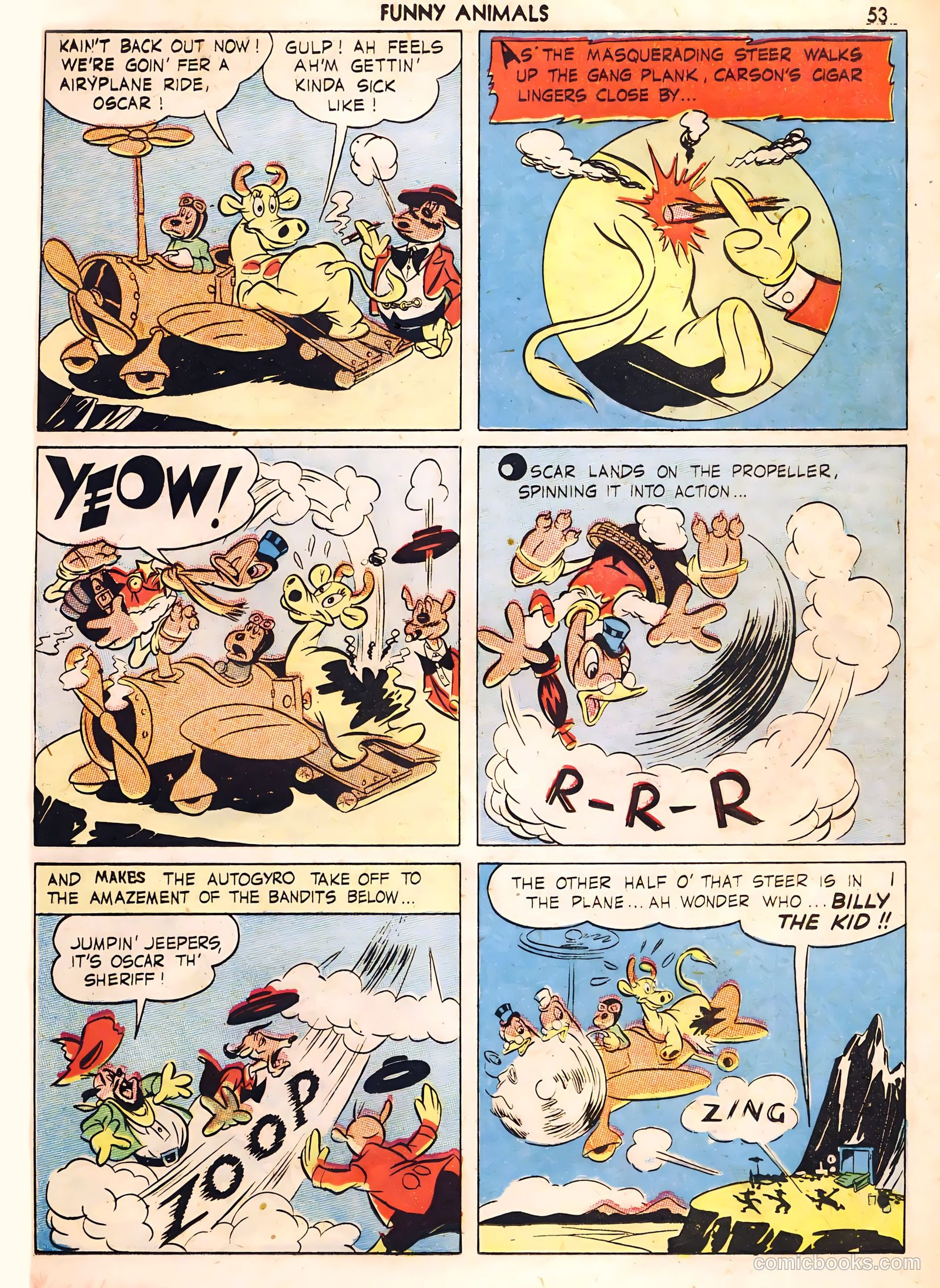 Fawcett's Funny Animals #4 — page 53 of 68